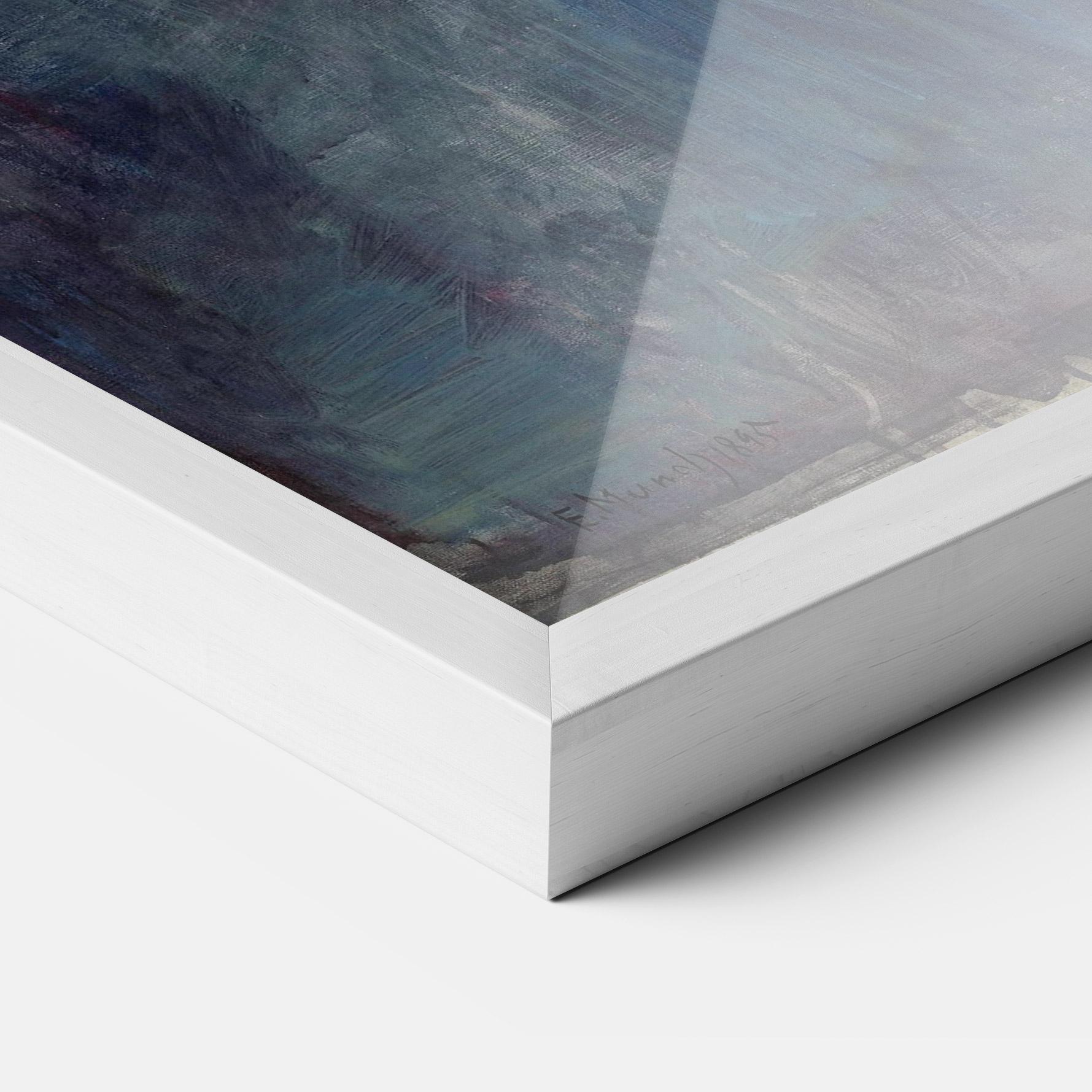 Рамкиран постер Self Burning Cigarette mockup 3