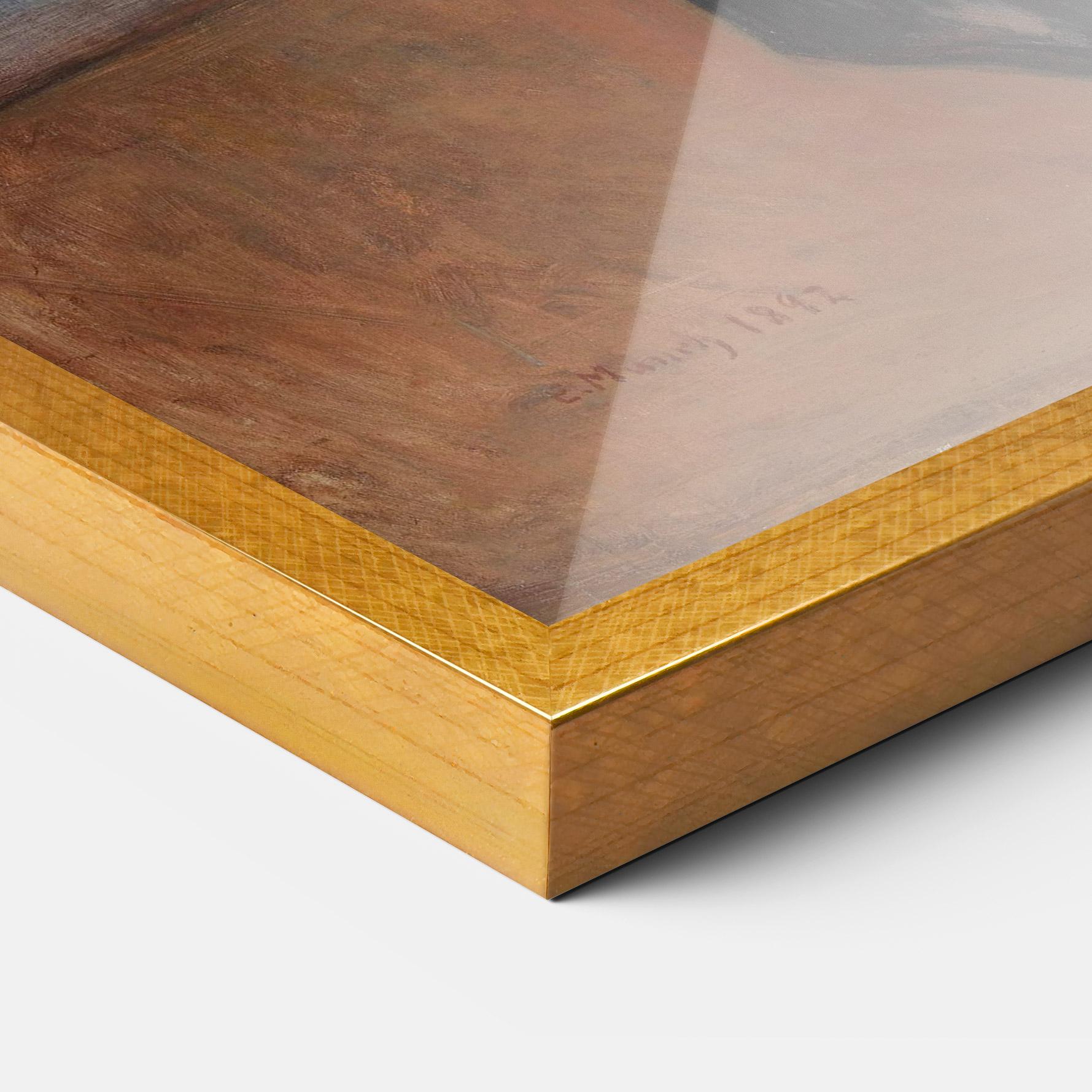 Рамкиран постер Inger In Black mockup 3