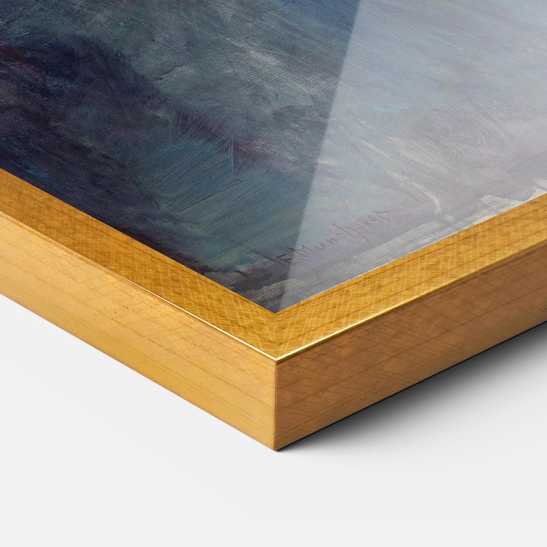 Рамкиран постер Self Burning Cigarette mockup 3