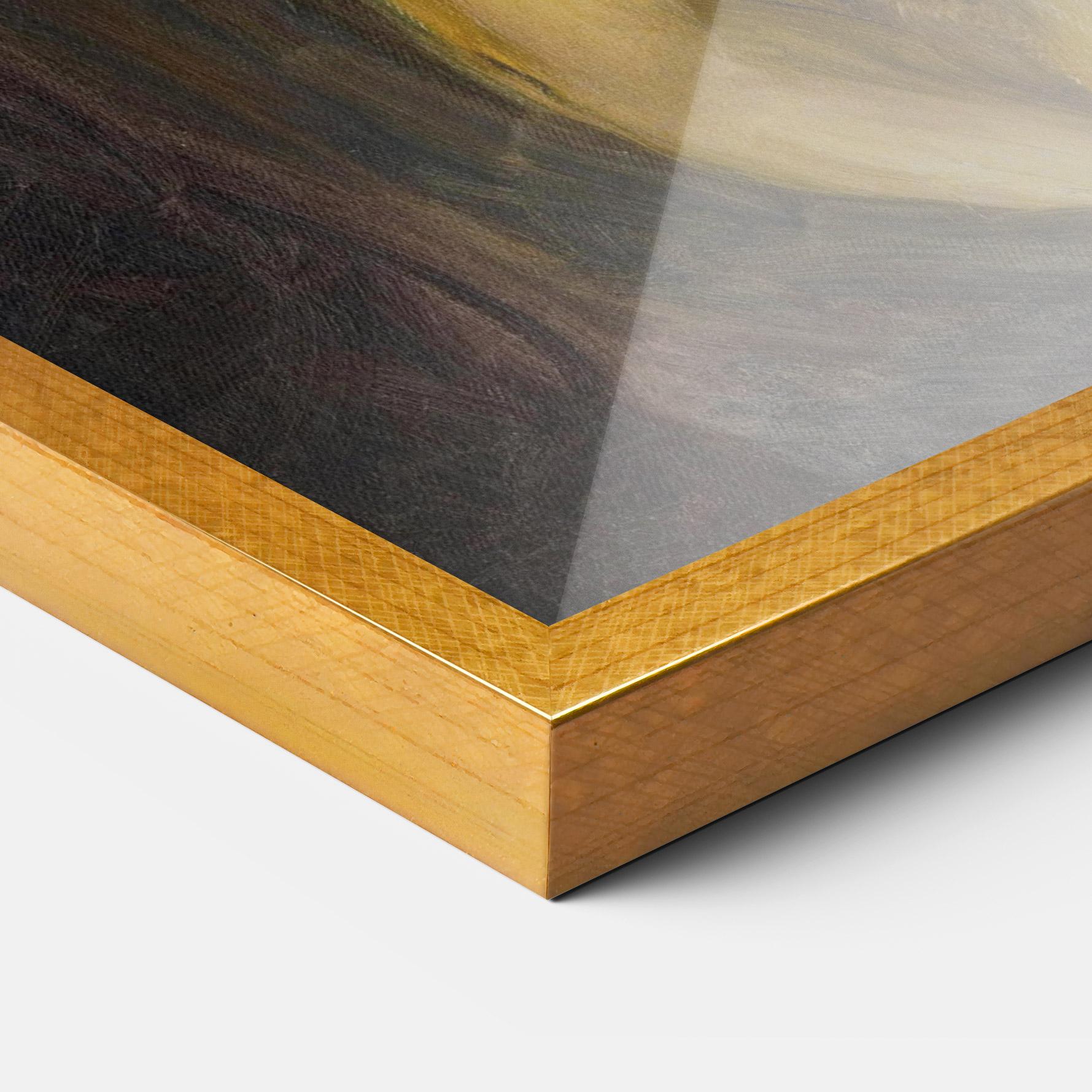 Рамкиран постер Self Portrait Hell mockup 3