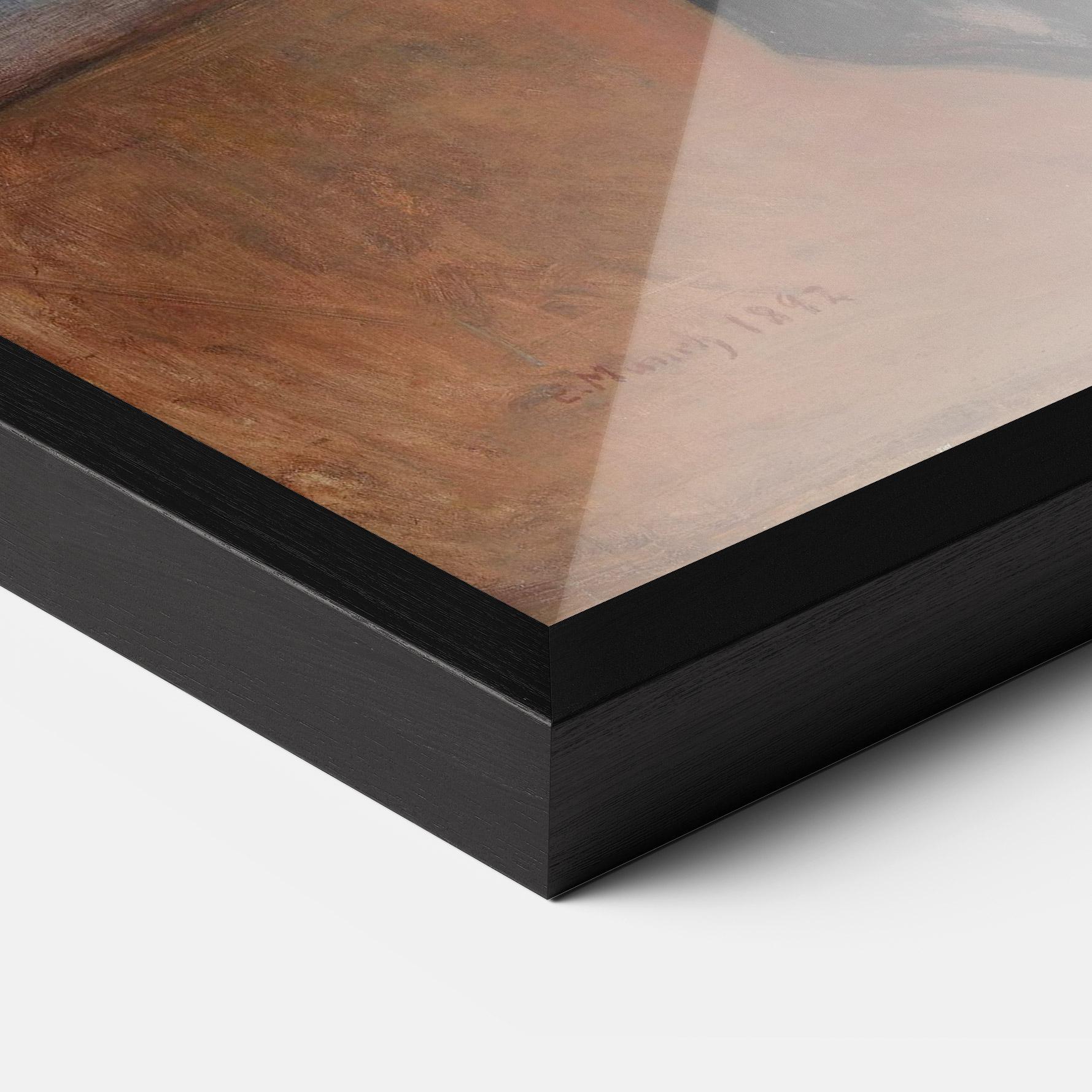 Рамкиран постер Inger In Black mockup 3