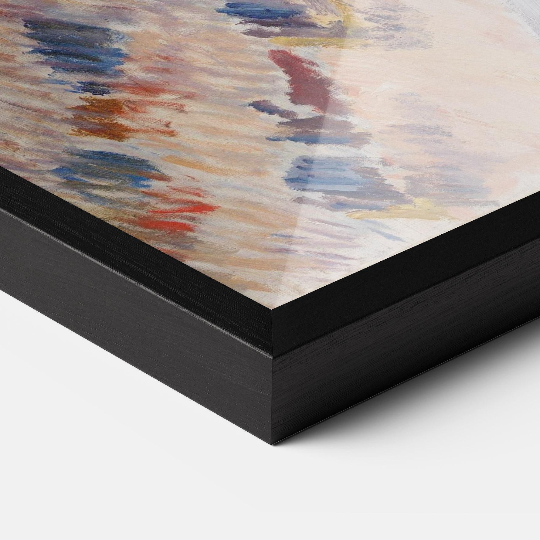 Рамкиран постер Rue Lafayette mockup 3