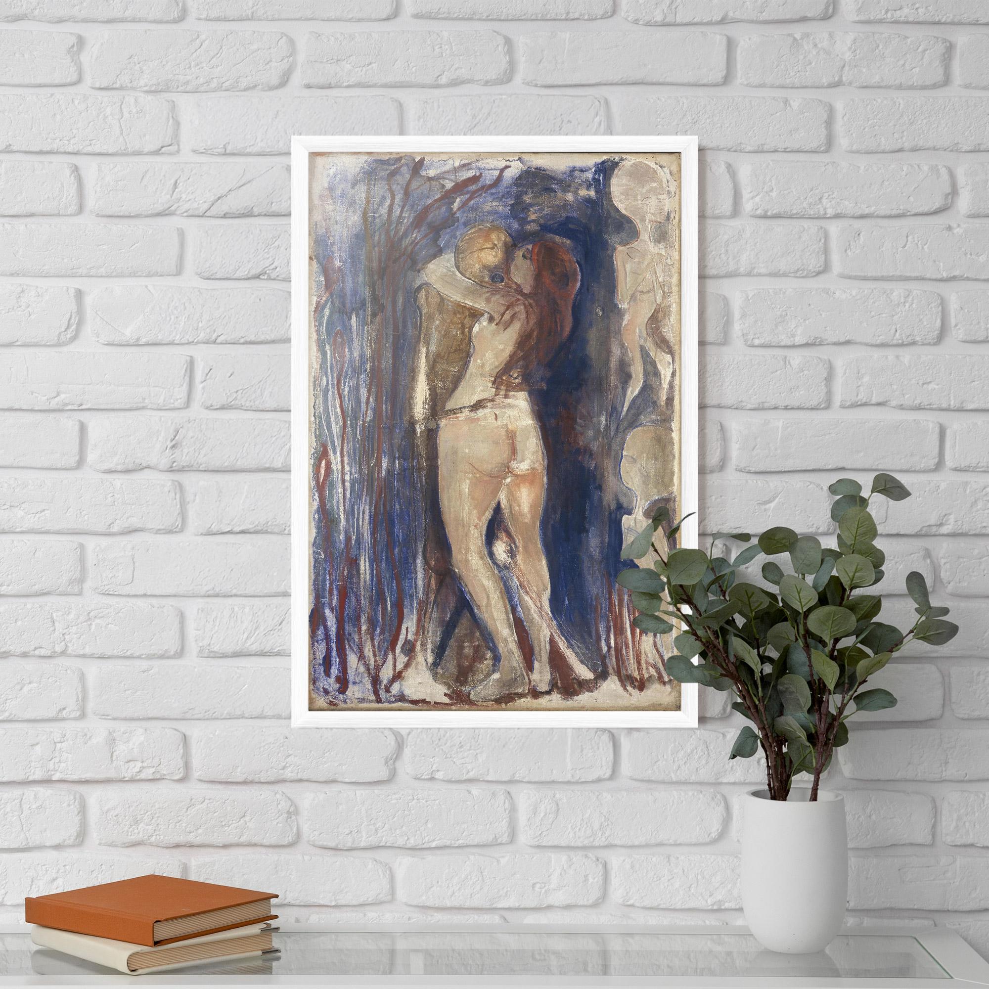 Рамкиран постер Death And Life mockup 5