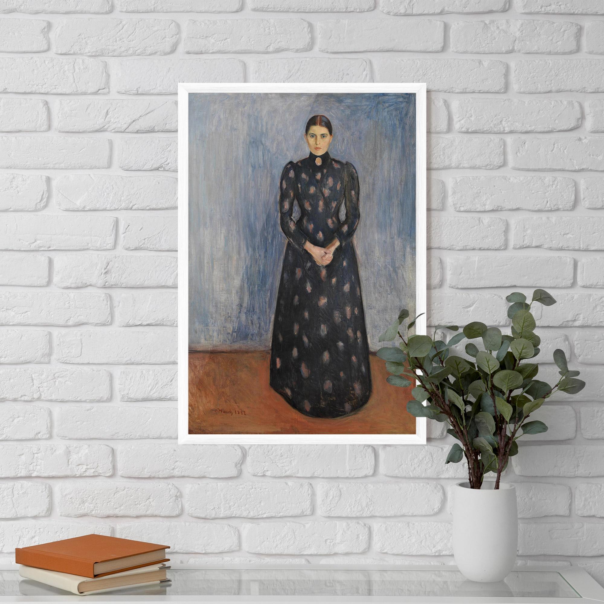 Рамкиран постер Inger In Black mockup 5