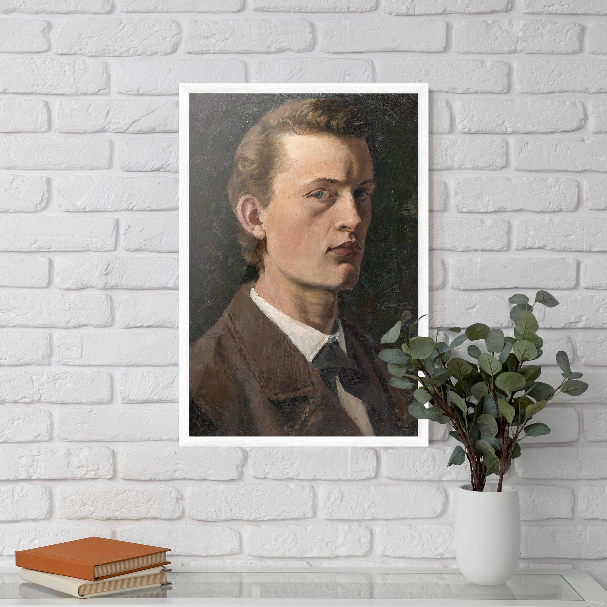 Рамкиран постер Self Portrait mockup 5