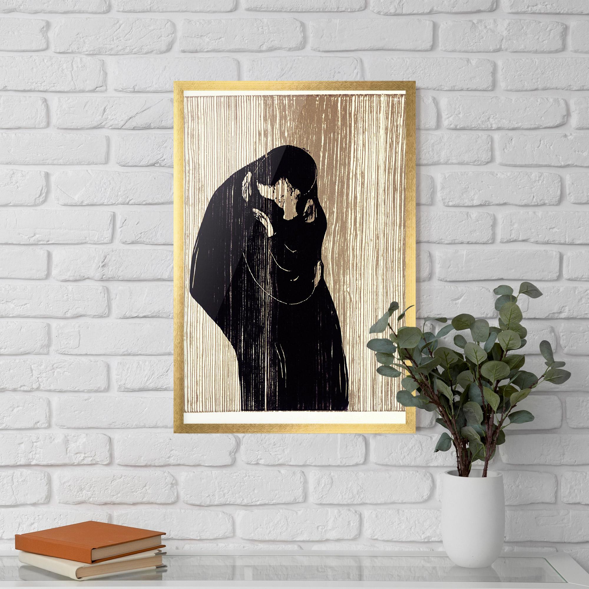 Рамкиран постер Kiss mockup 5