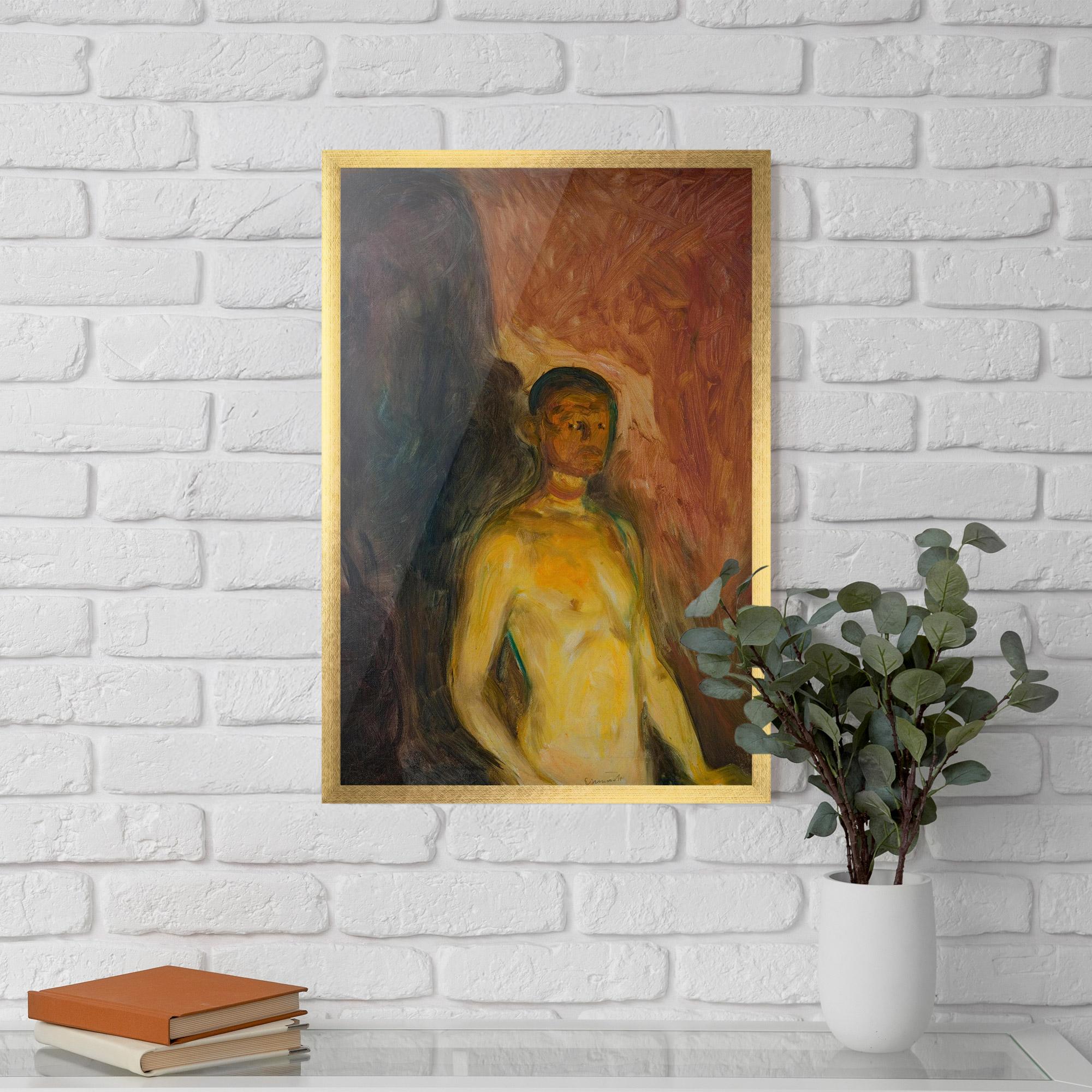 Рамкиран постер Self Portrait Hell mockup 5