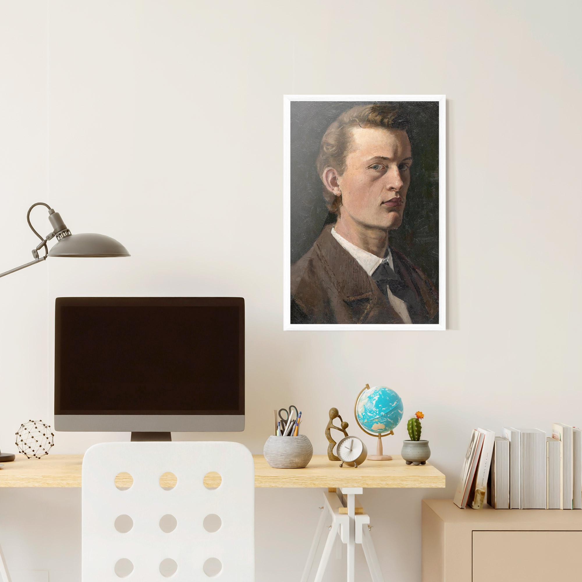 Рамкиран постер Self Portrait mockup 6