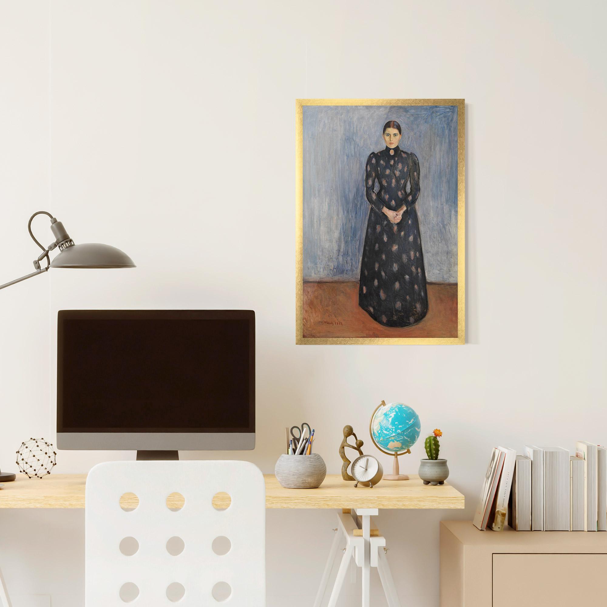 Рамкиран постер Inger In Black mockup 6