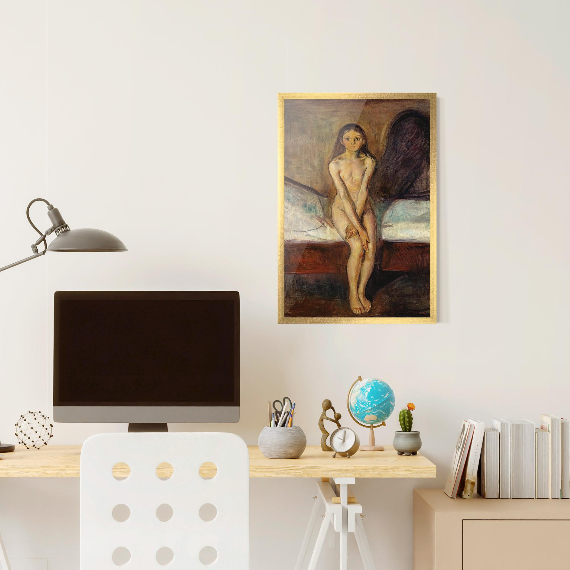 Рамкиран постер Puberty mockup 6