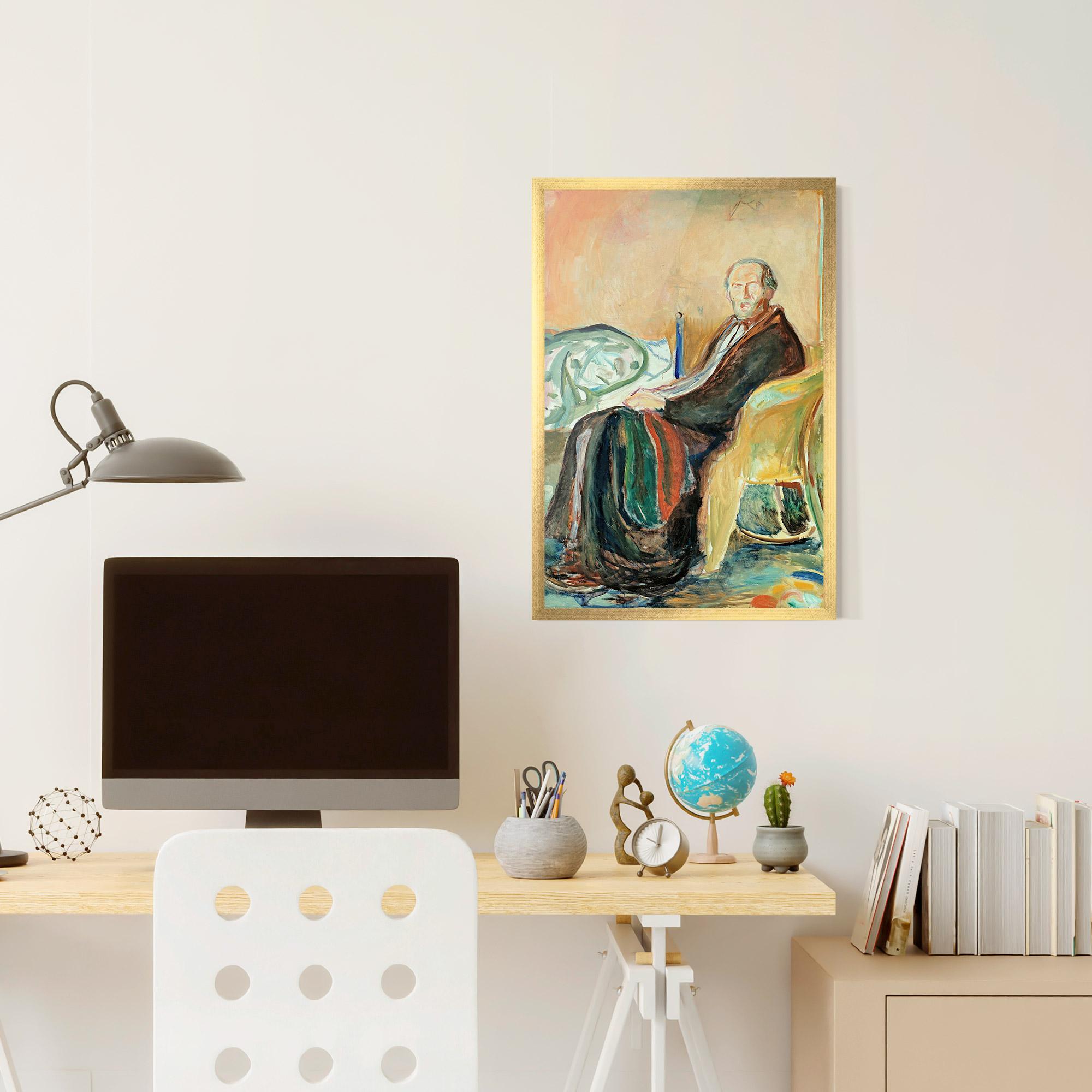 Рамкиран постер Self Portrait Spanish mockup 6