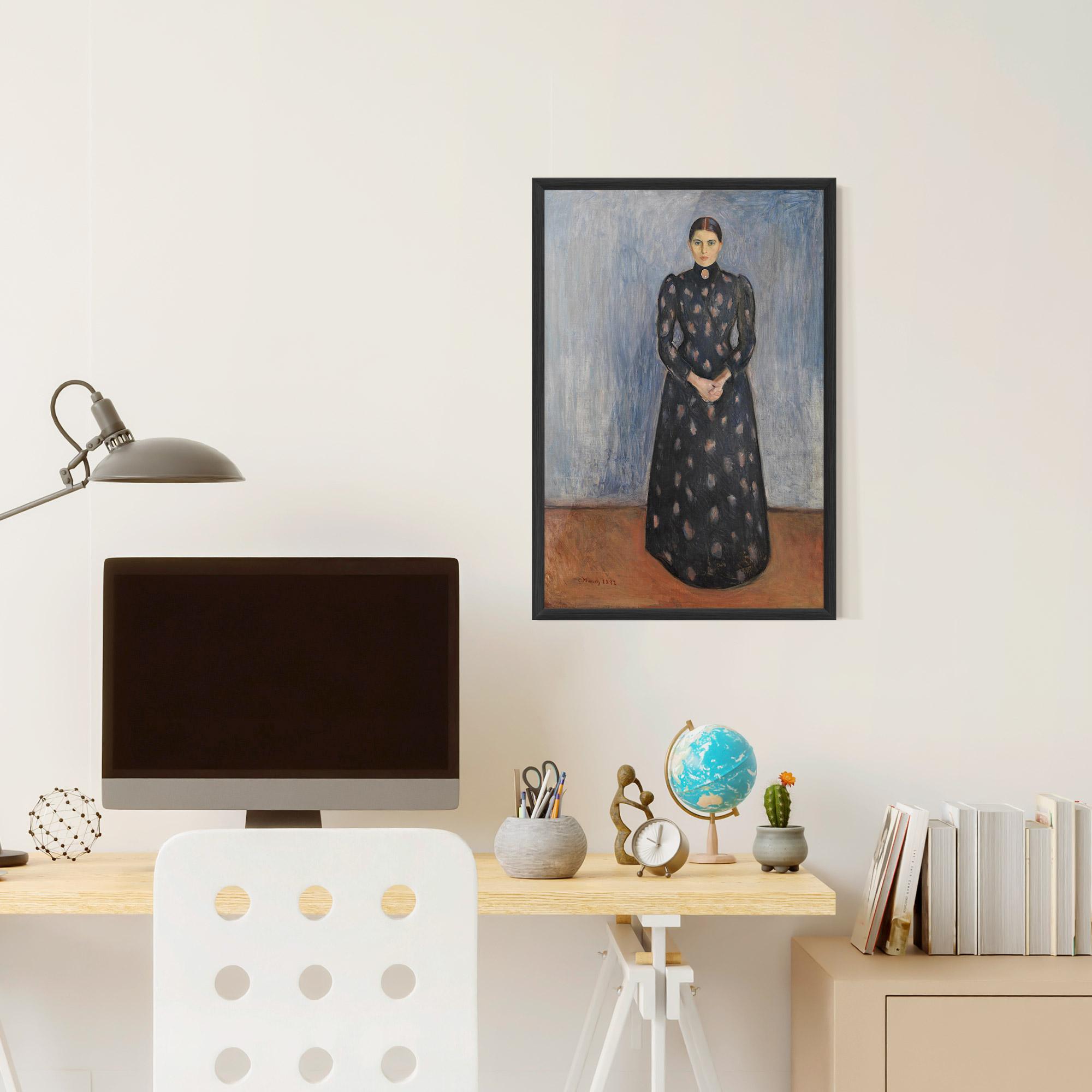 Рамкиран постер Inger In Black mockup 6