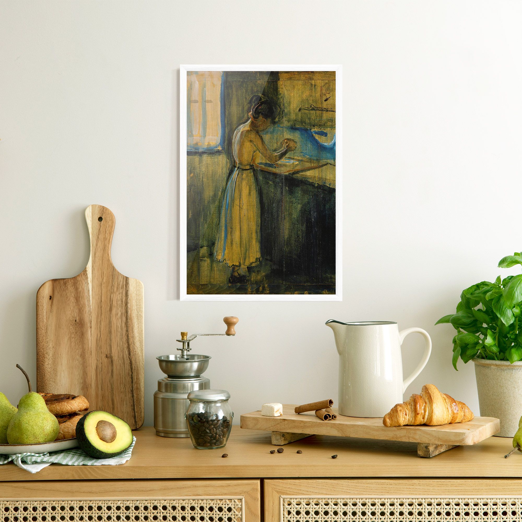 Woman Washing Herself mockup 8