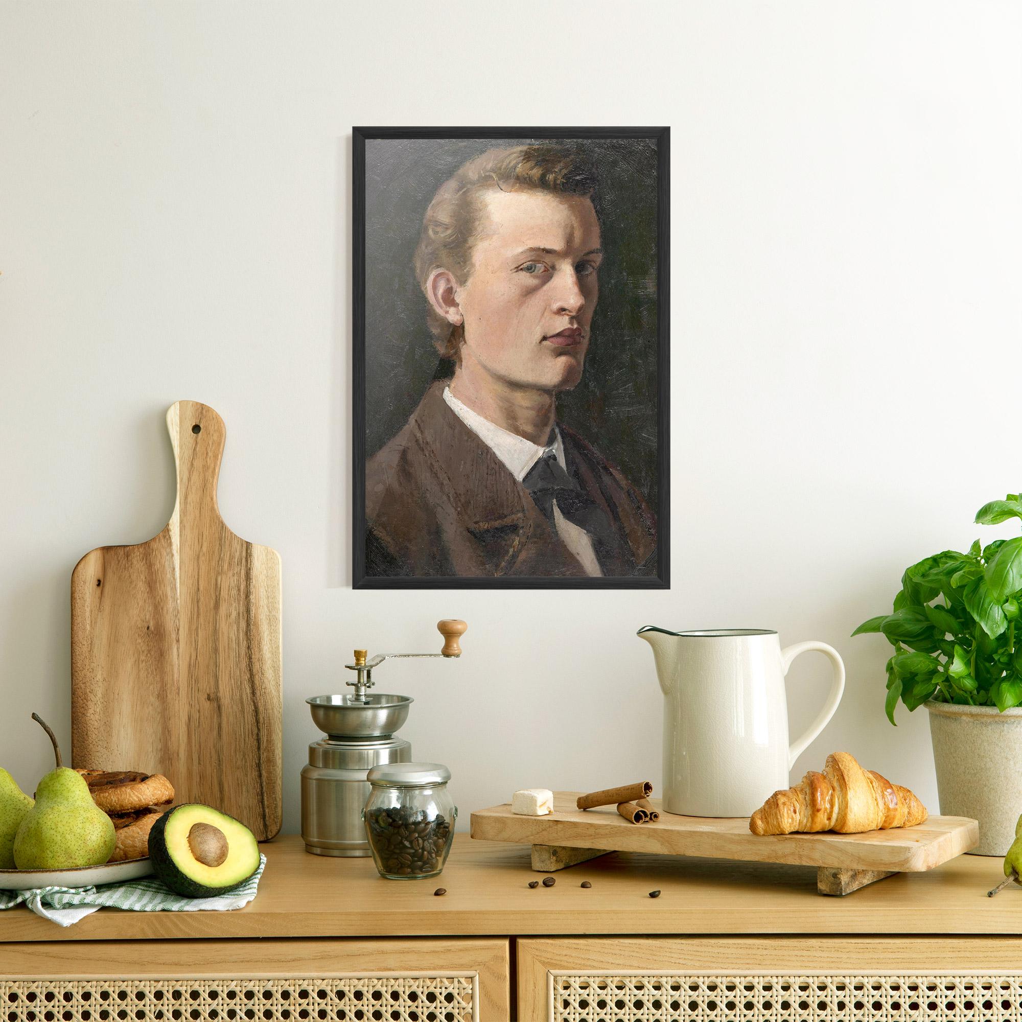 Рамкиран постер Self Portrait mockup 8