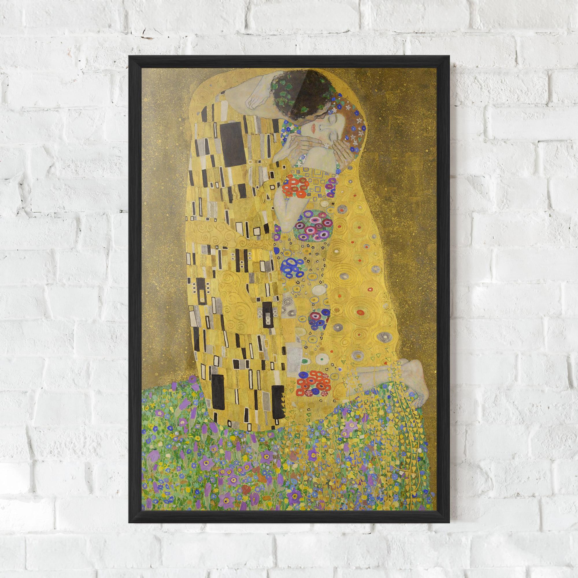 Рамкиран постер The Kiss mockup 0