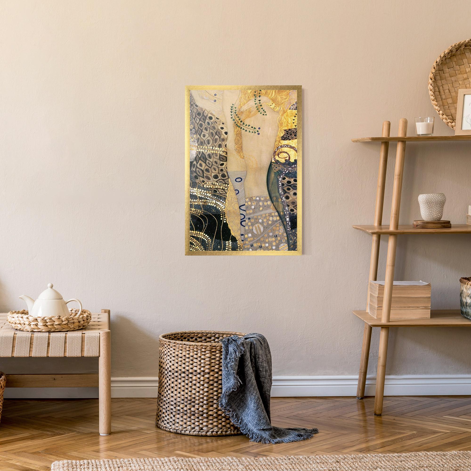 Рамкиран постер Gustav Klimt Paint mockup 9