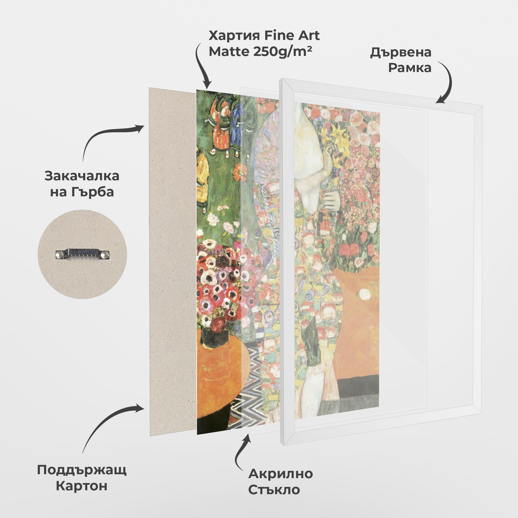 Рамкиран постер The Dancer mockup 1