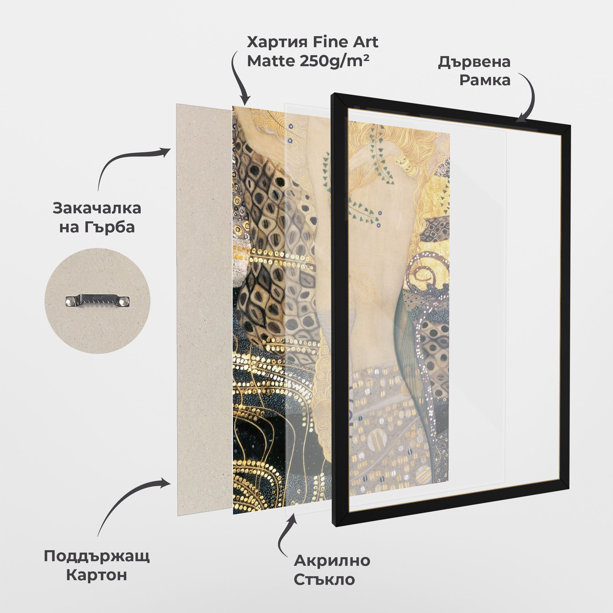 Gustav Klimt Paint mockup 1
