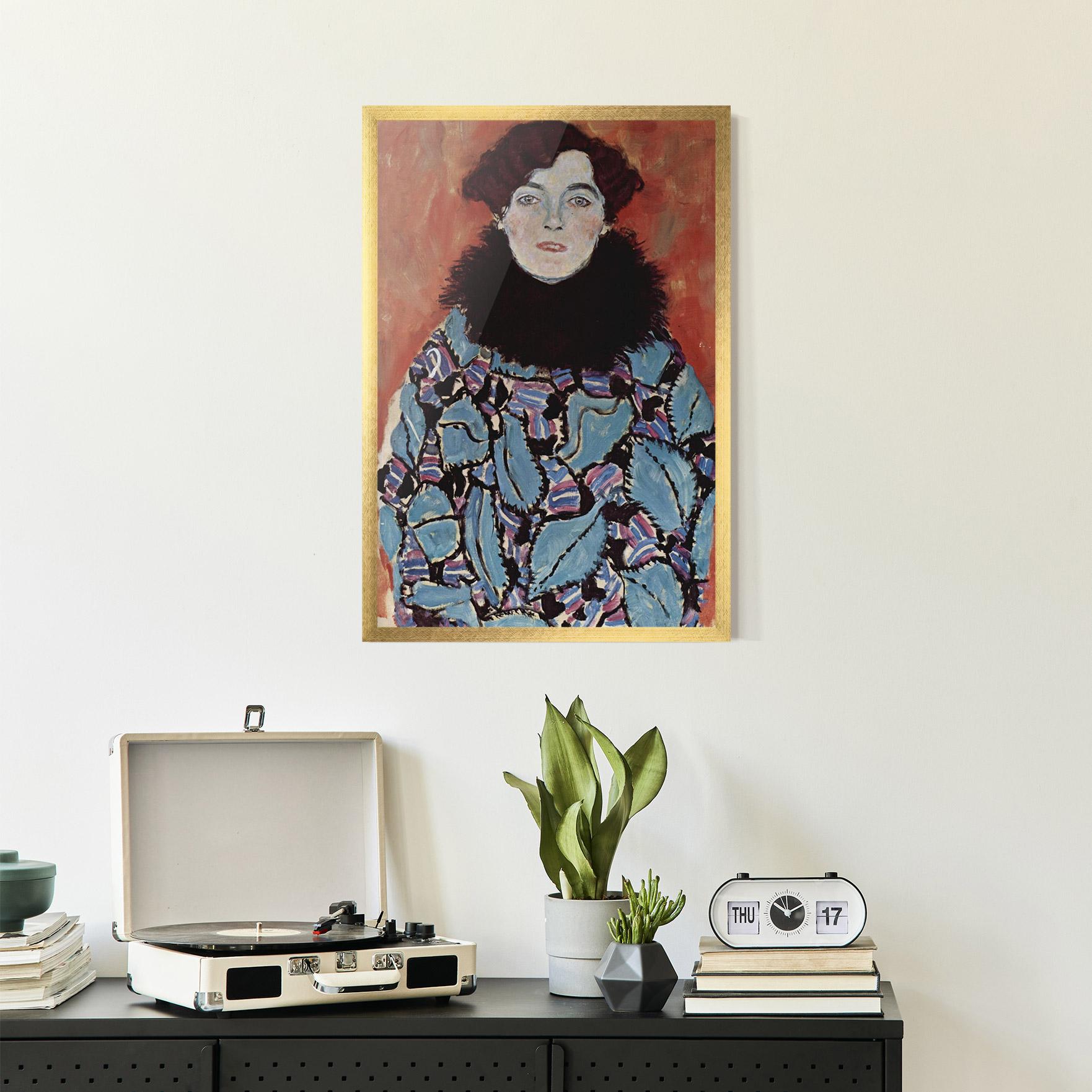 Рамкиран постер Gustav Klimt Art mockup 2