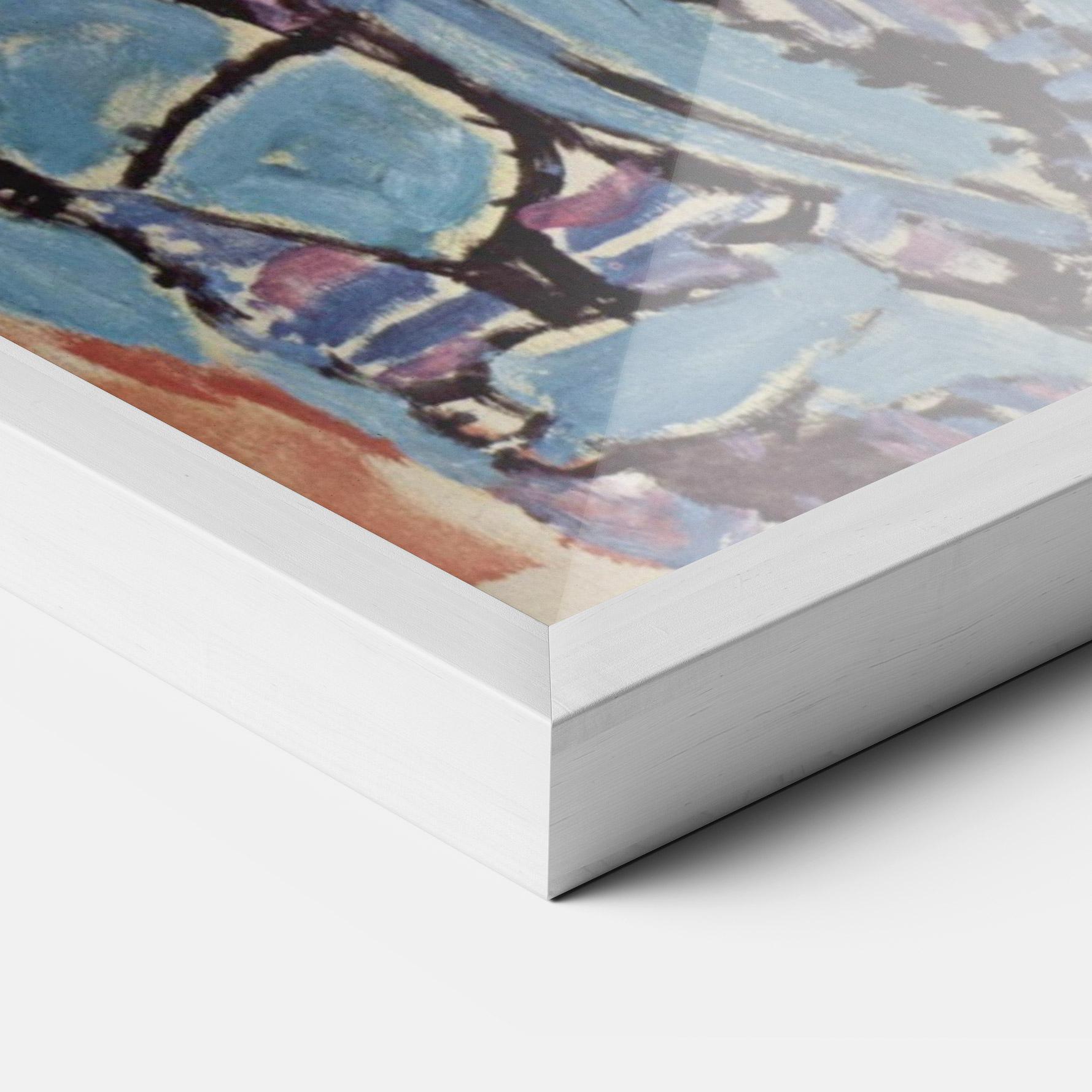 Рамкиран постер Gustav Klimt Art mockup 3