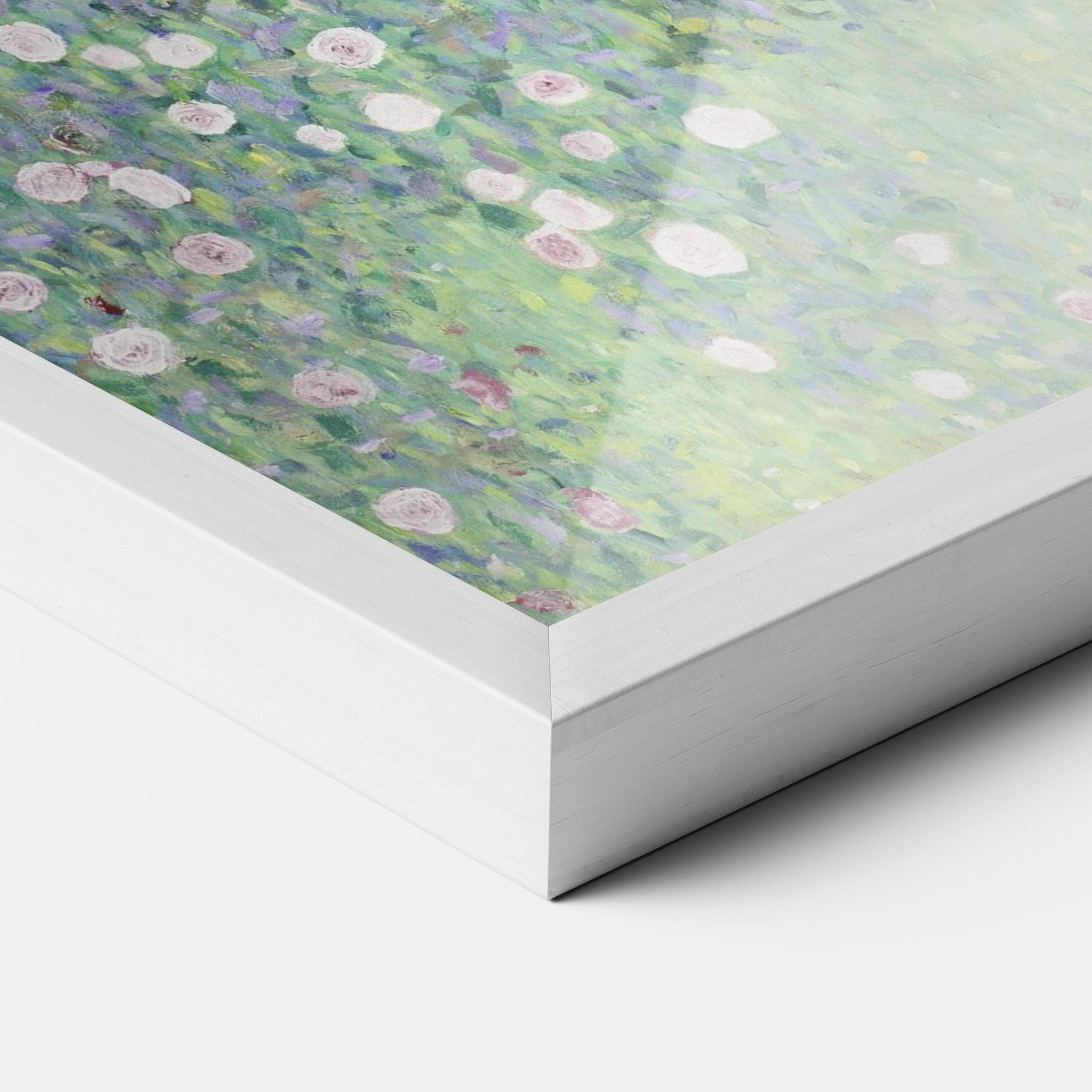 Рамкиран постер Rosebushes mockup 3