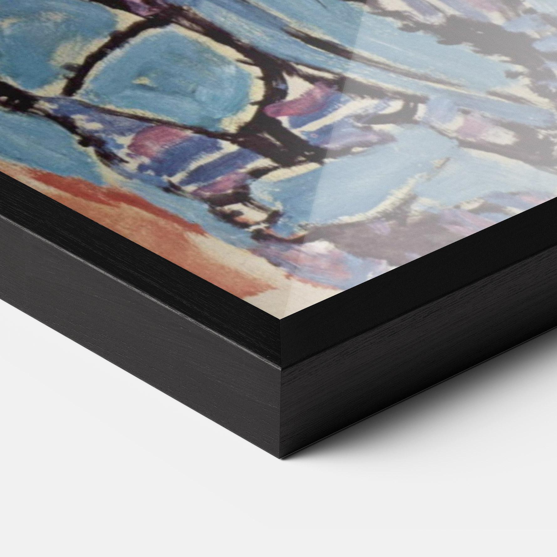 Рамкиран постер Gustav Klimt Art mockup 3