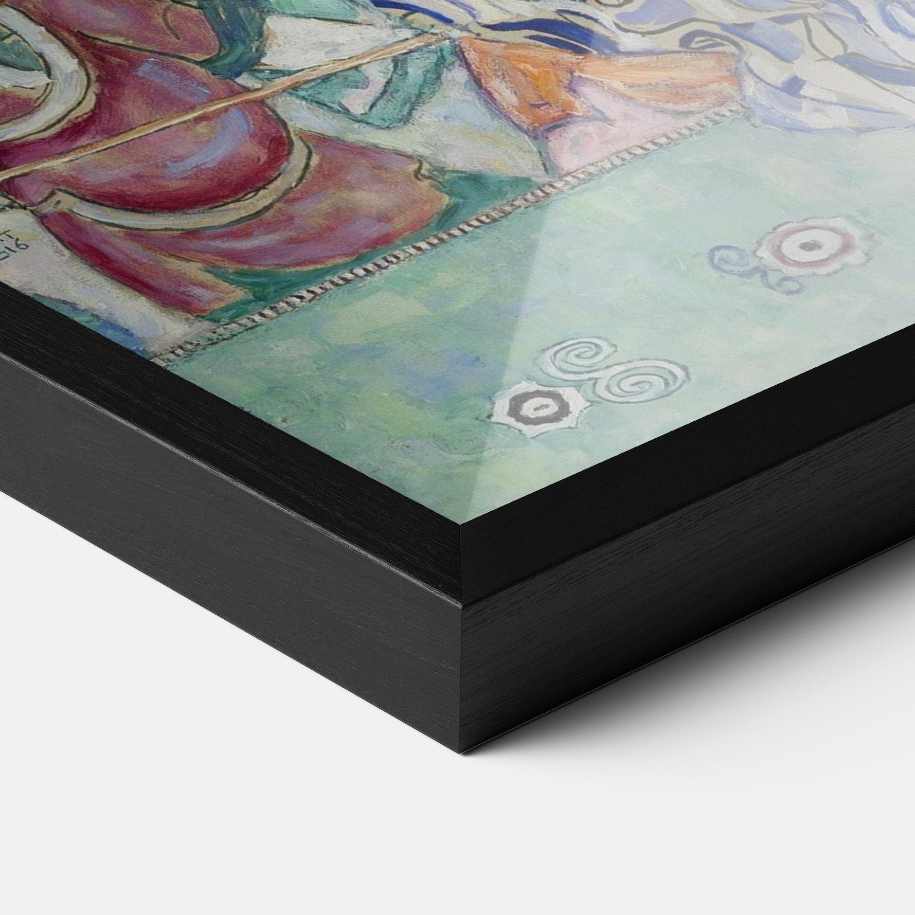 Рамкиран постер Portrait Of Friedericke mockup 3