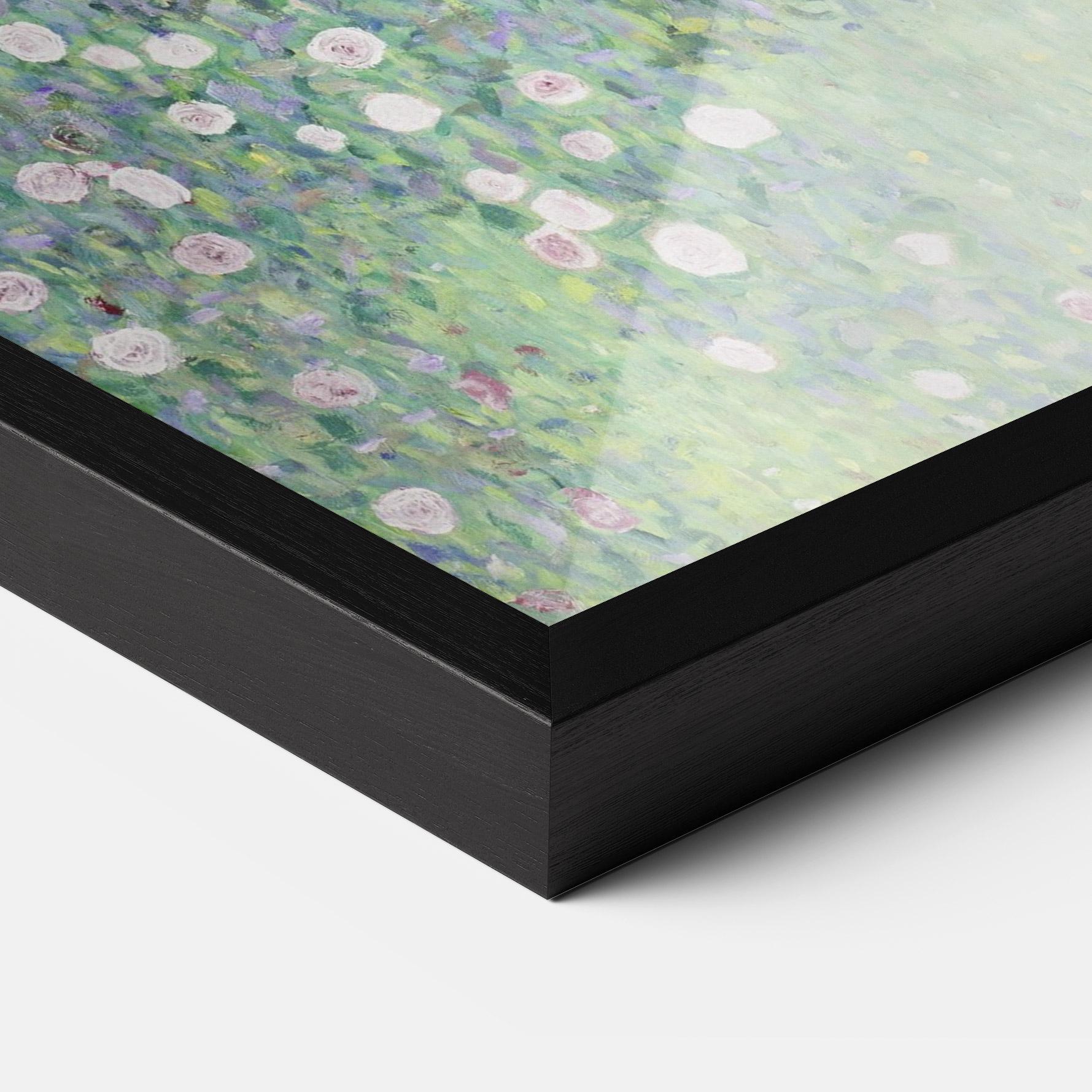 Рамкиран постер Rosebushes mockup 3