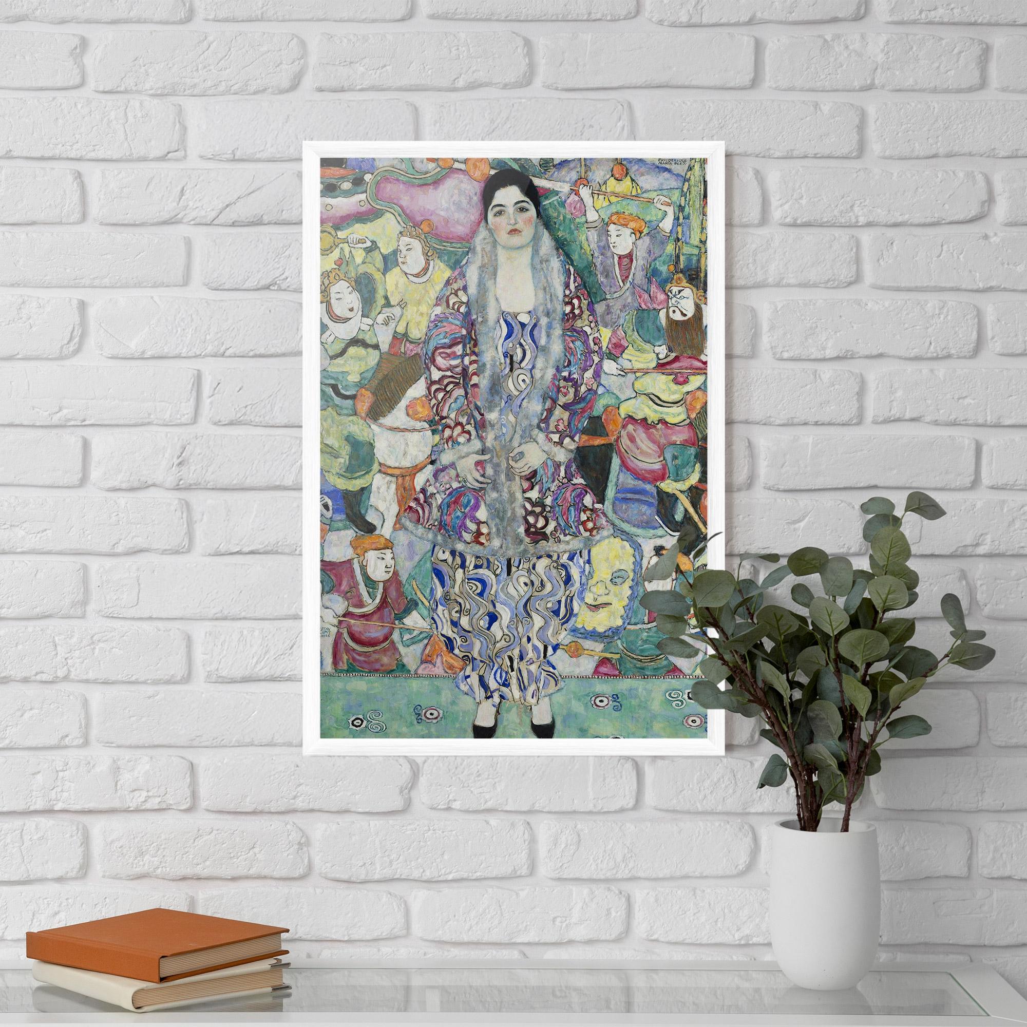 Рамкиран постер Portrait Of Friedericke mockup 5