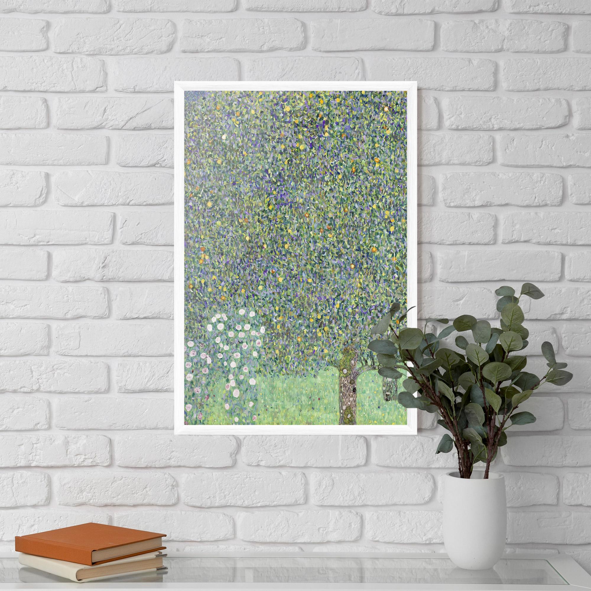 Рамкиран постер Rosebushes mockup 5