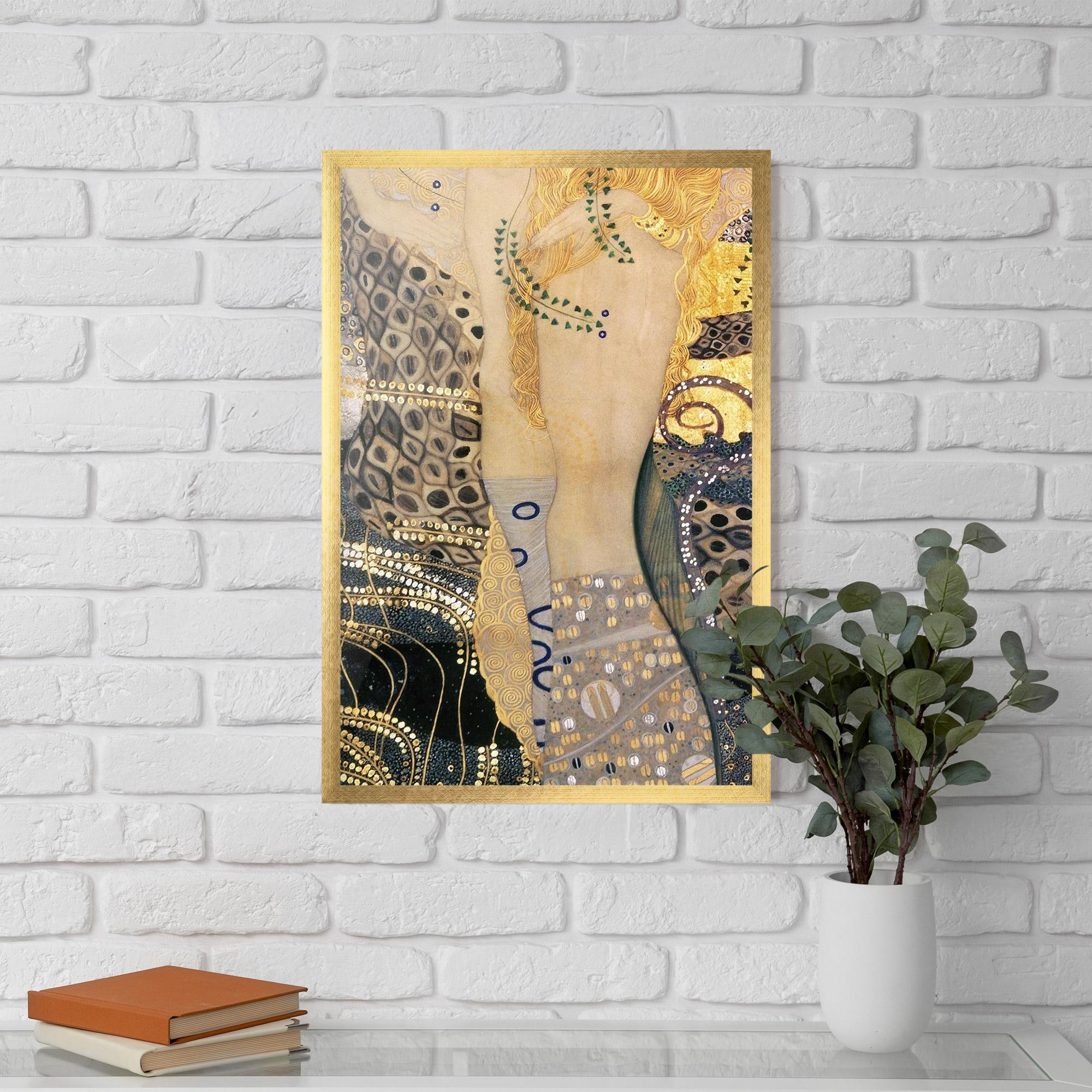 Рамкиран постер Gustav Klimt Paint mockup 5