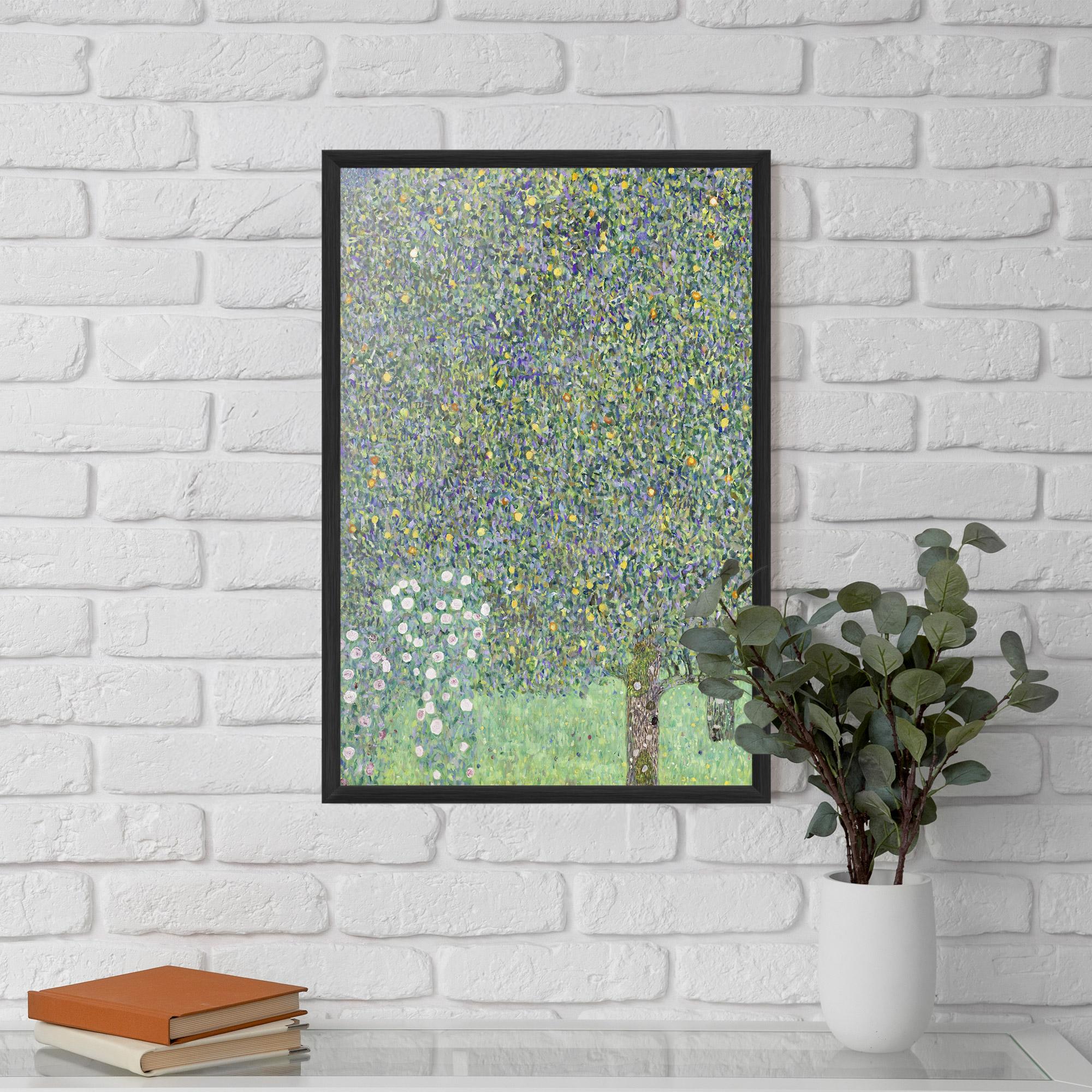 Рамкиран постер Rosebushes mockup 5