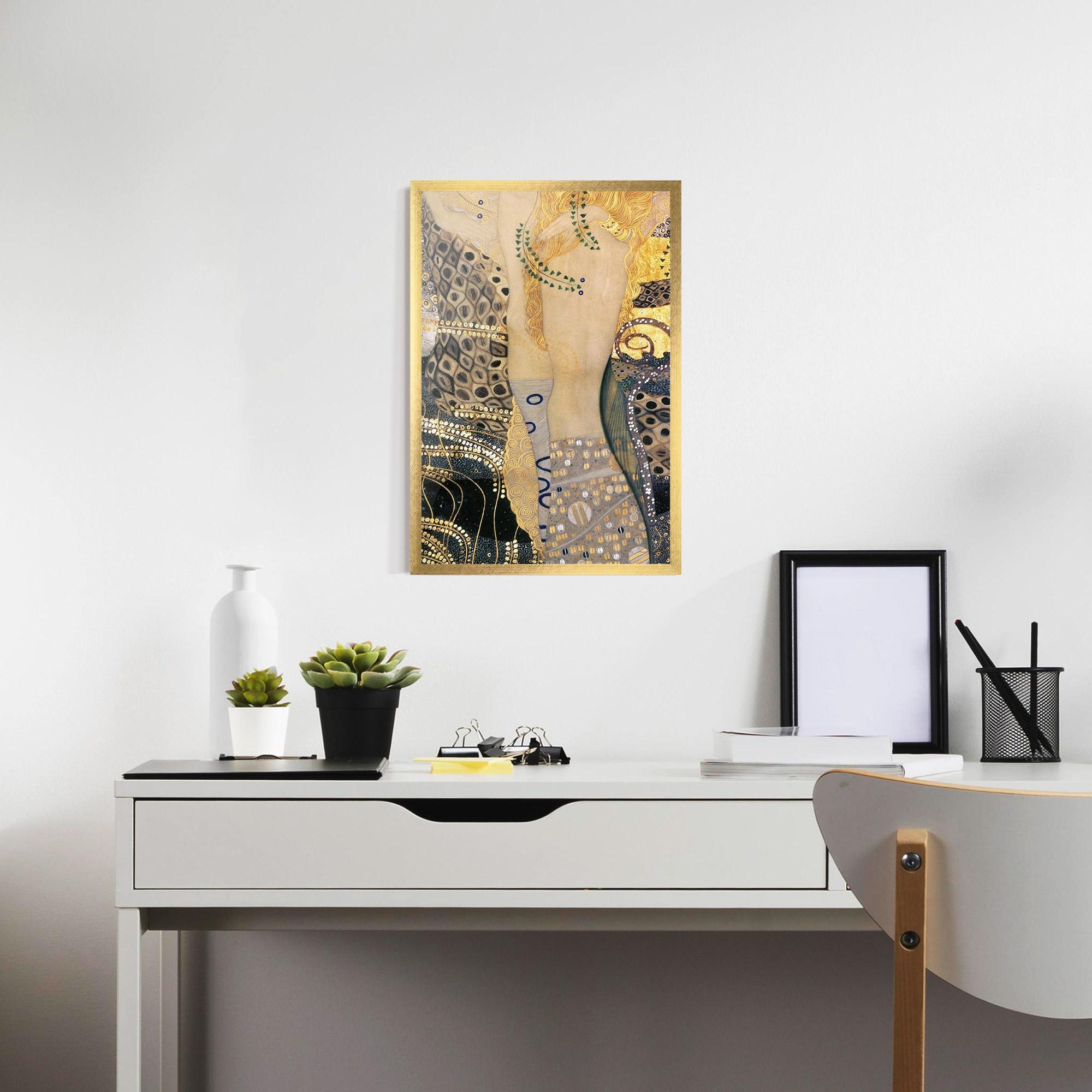 Рамкиран постер Gustav Klimt Paint mockup 7