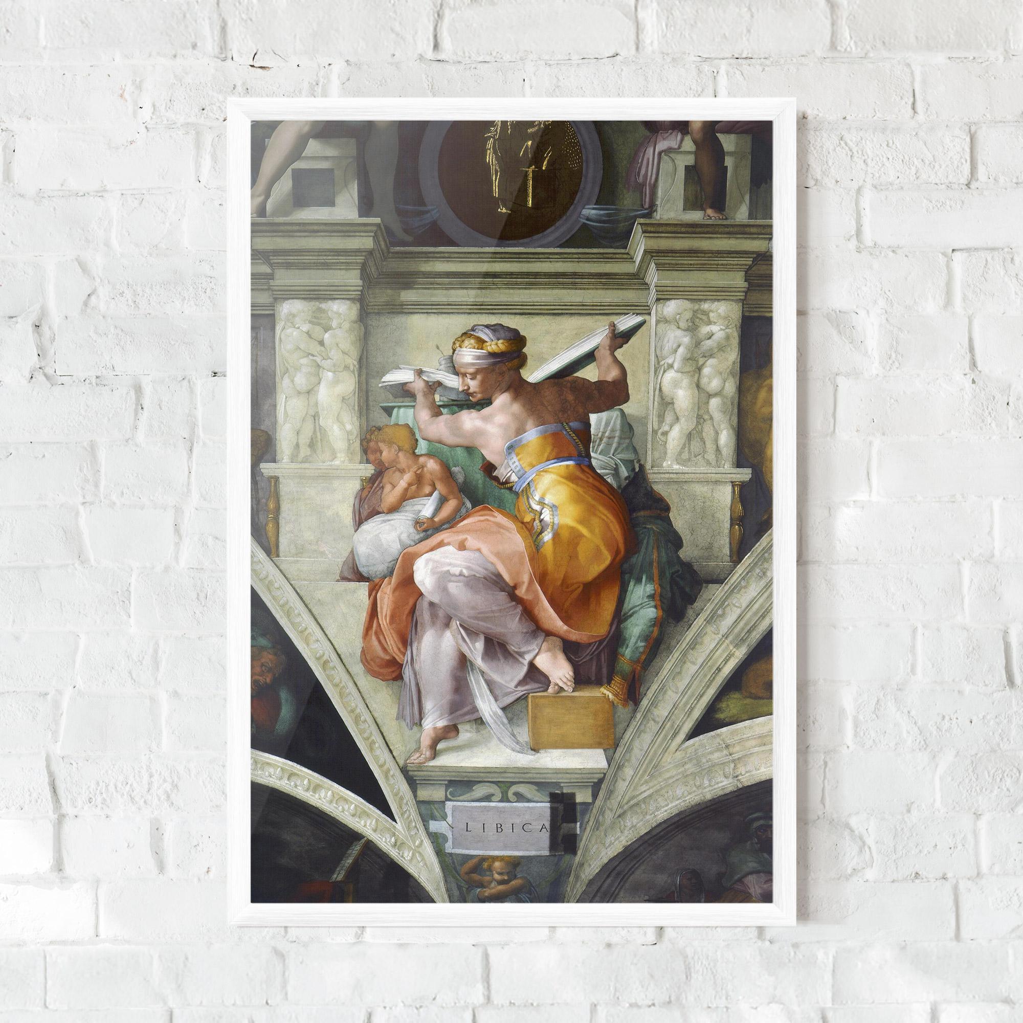 Рамкиран постер Libyan Sibyles mockup 0