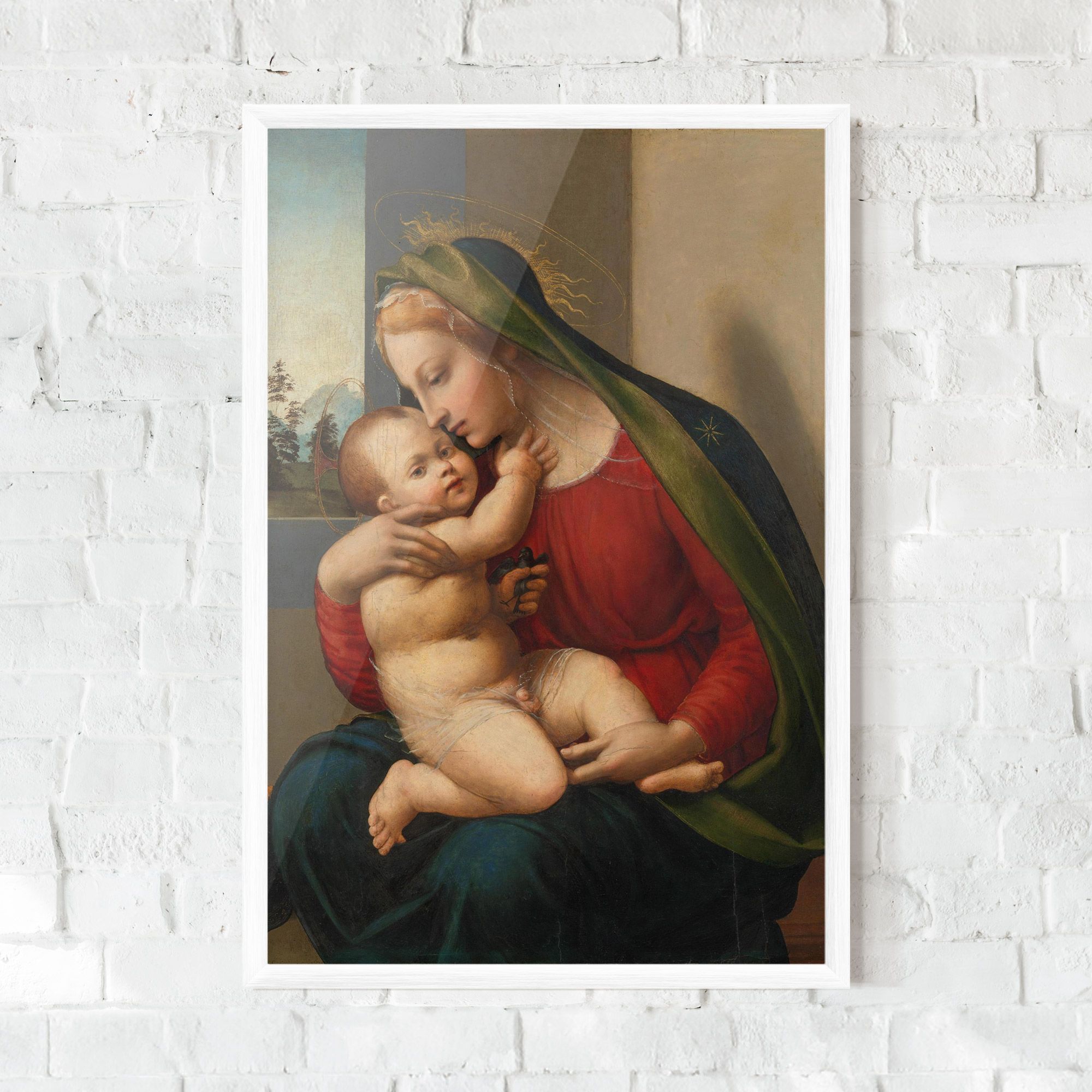 Madonna And Child mockup 0
