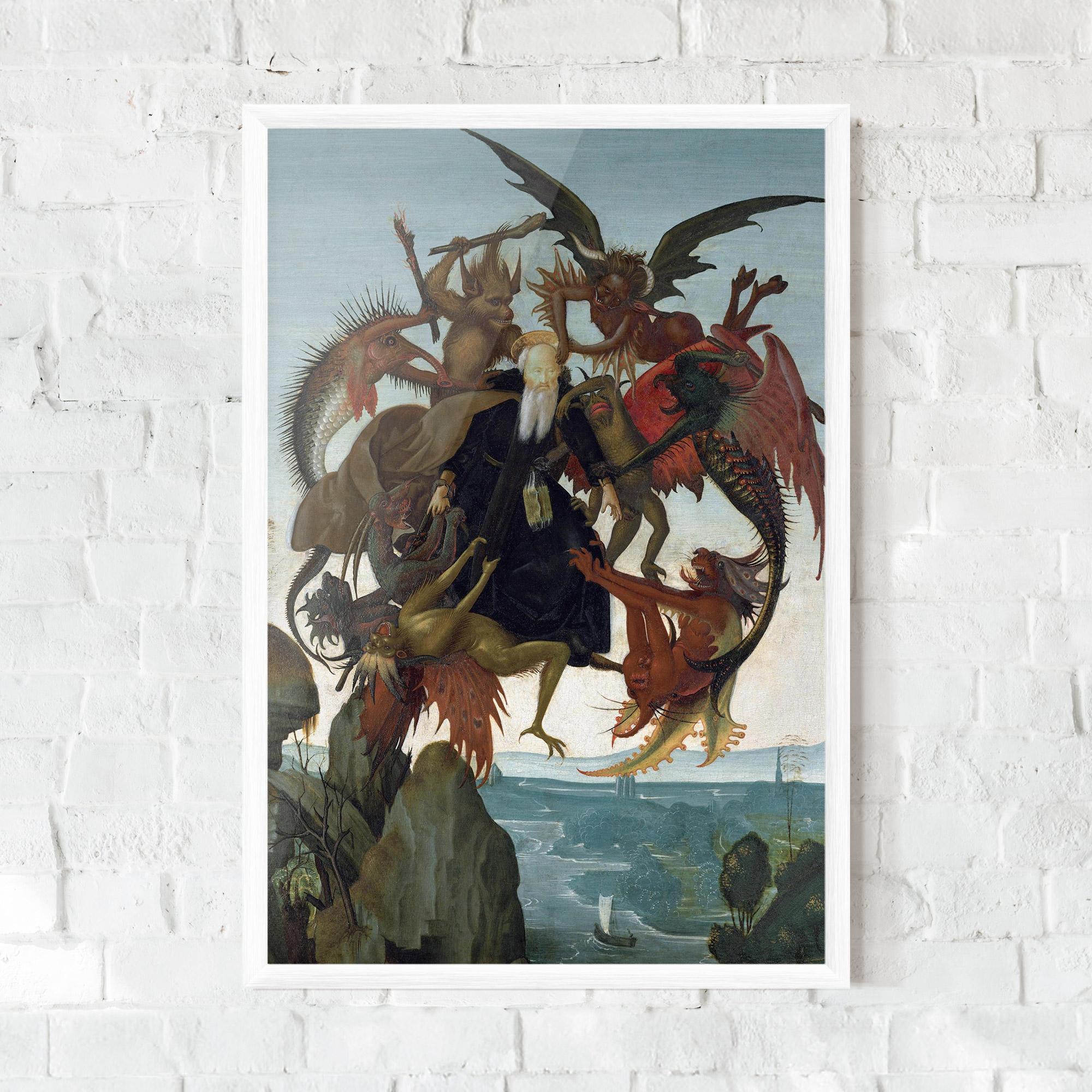 Рамкиран постер Torment Of Saint mockup 0