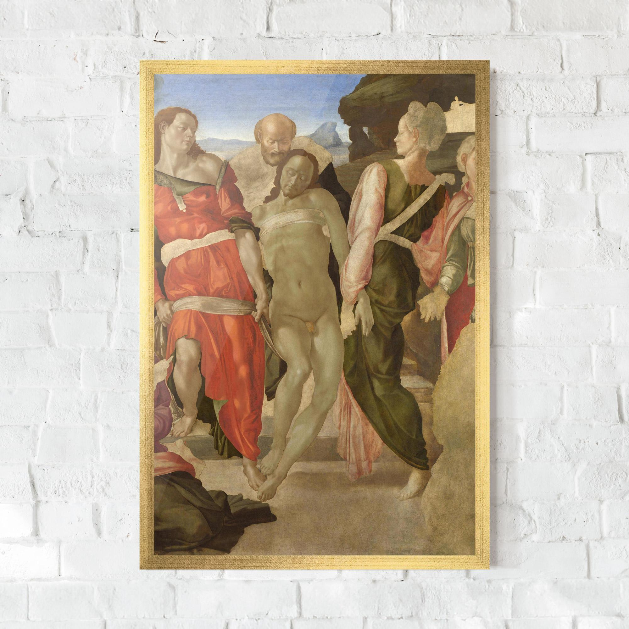 Рамкиран постер Entombment mockup 0