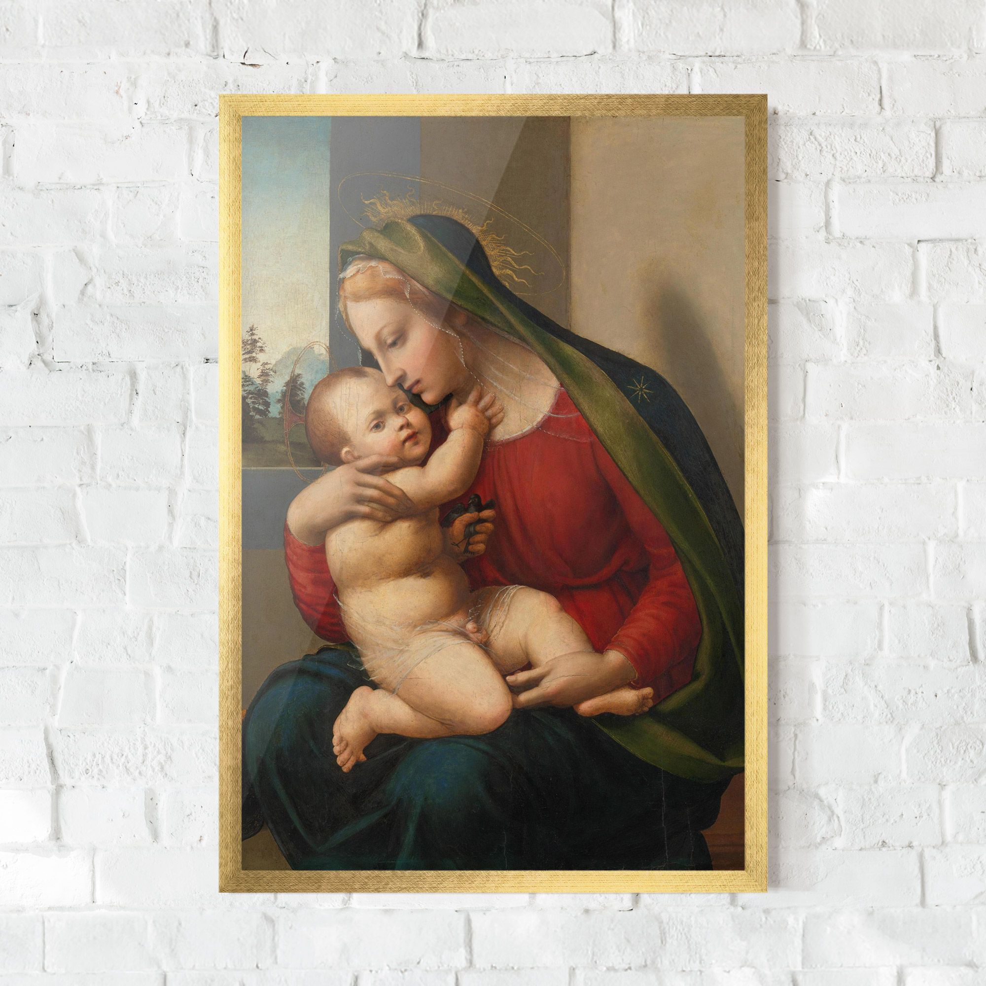 Madonna And Child mockup 0