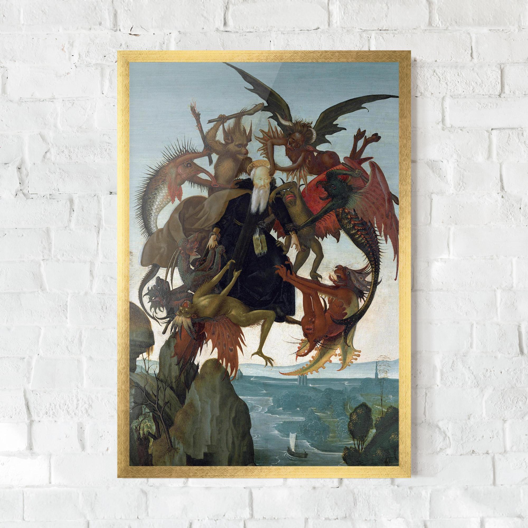 Рамкиран постер Torment Of Saint mockup 0