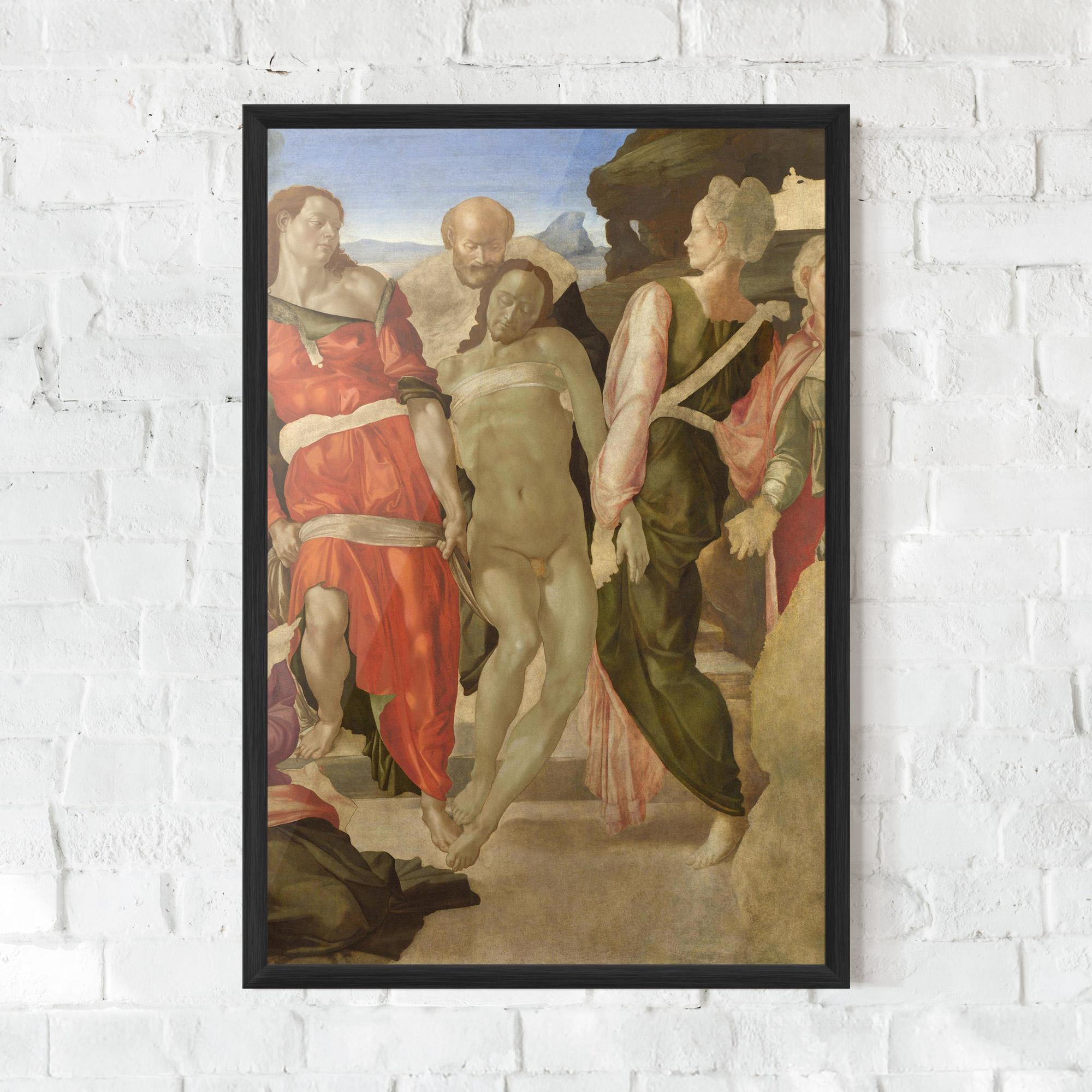 Рамкиран постер Entombment mockup 0