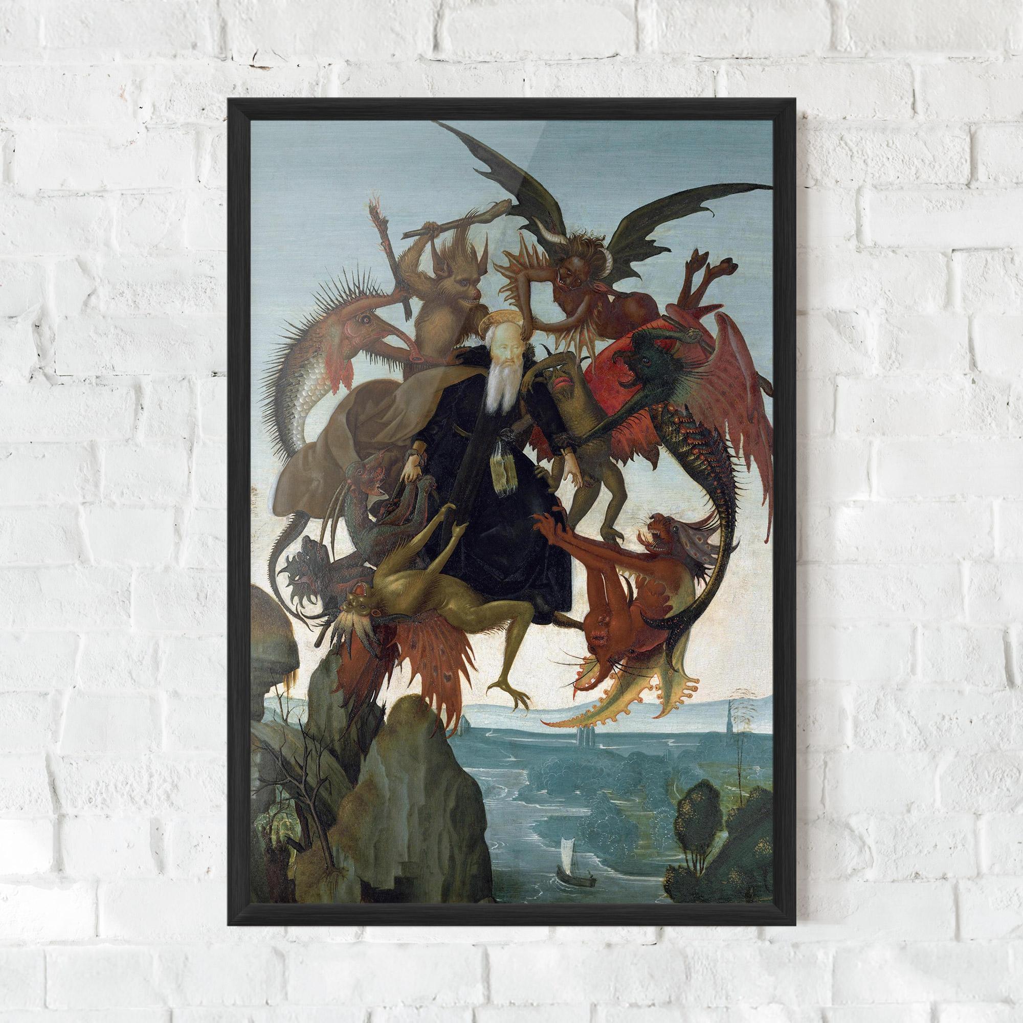 Рамкиран постер Torment Of Saint mockup 0