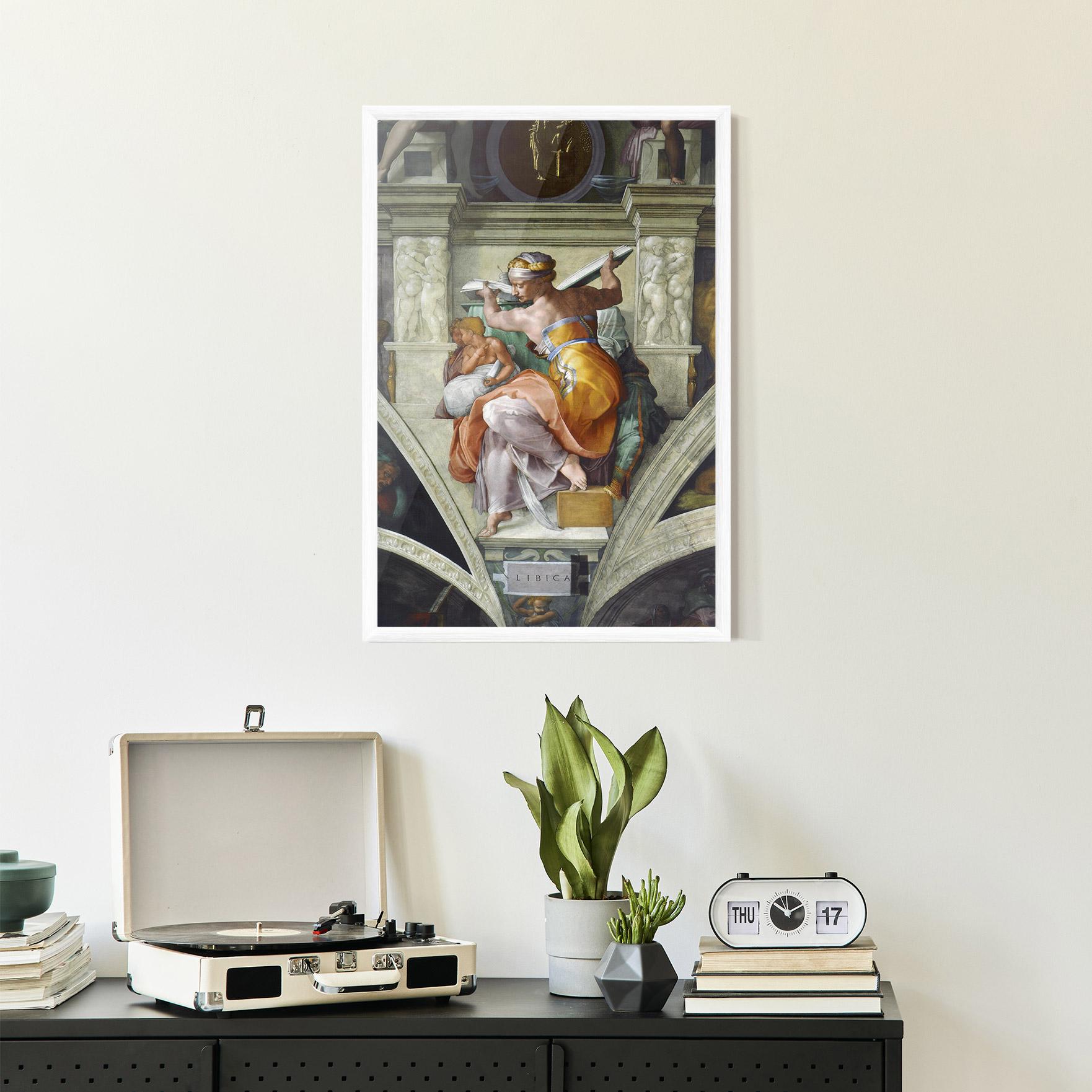 Рамкиран постер Libyan Sibyles mockup 2