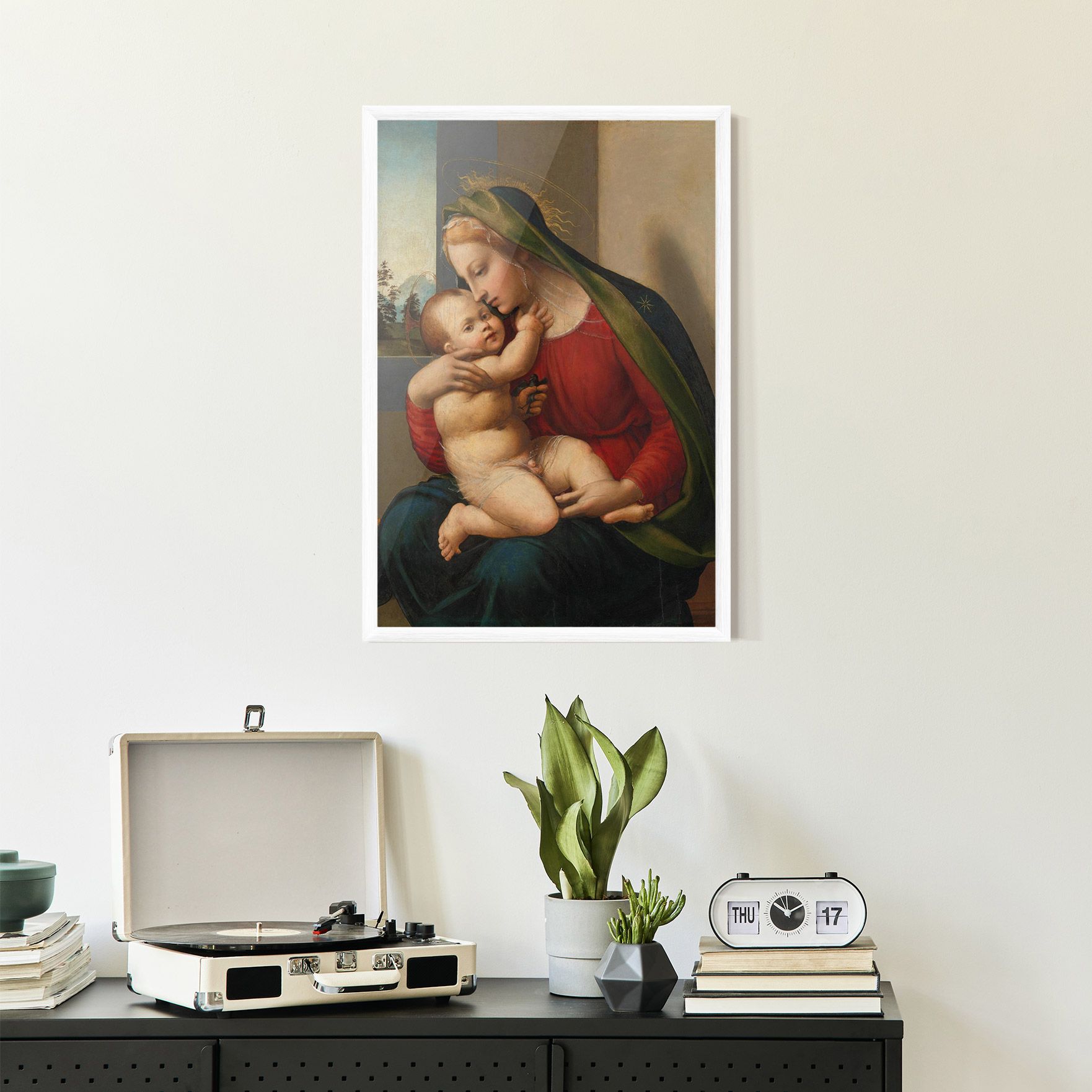 Madonna And Child mockup 2