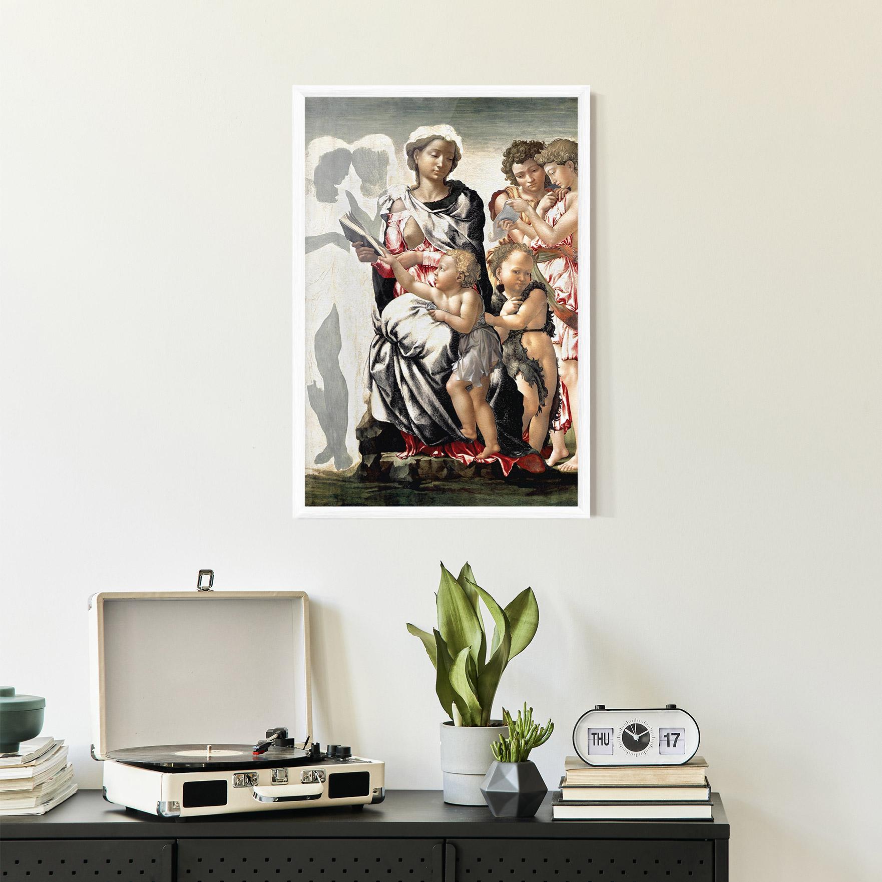 Рамкиран постер Manchester Madonna mockup 2