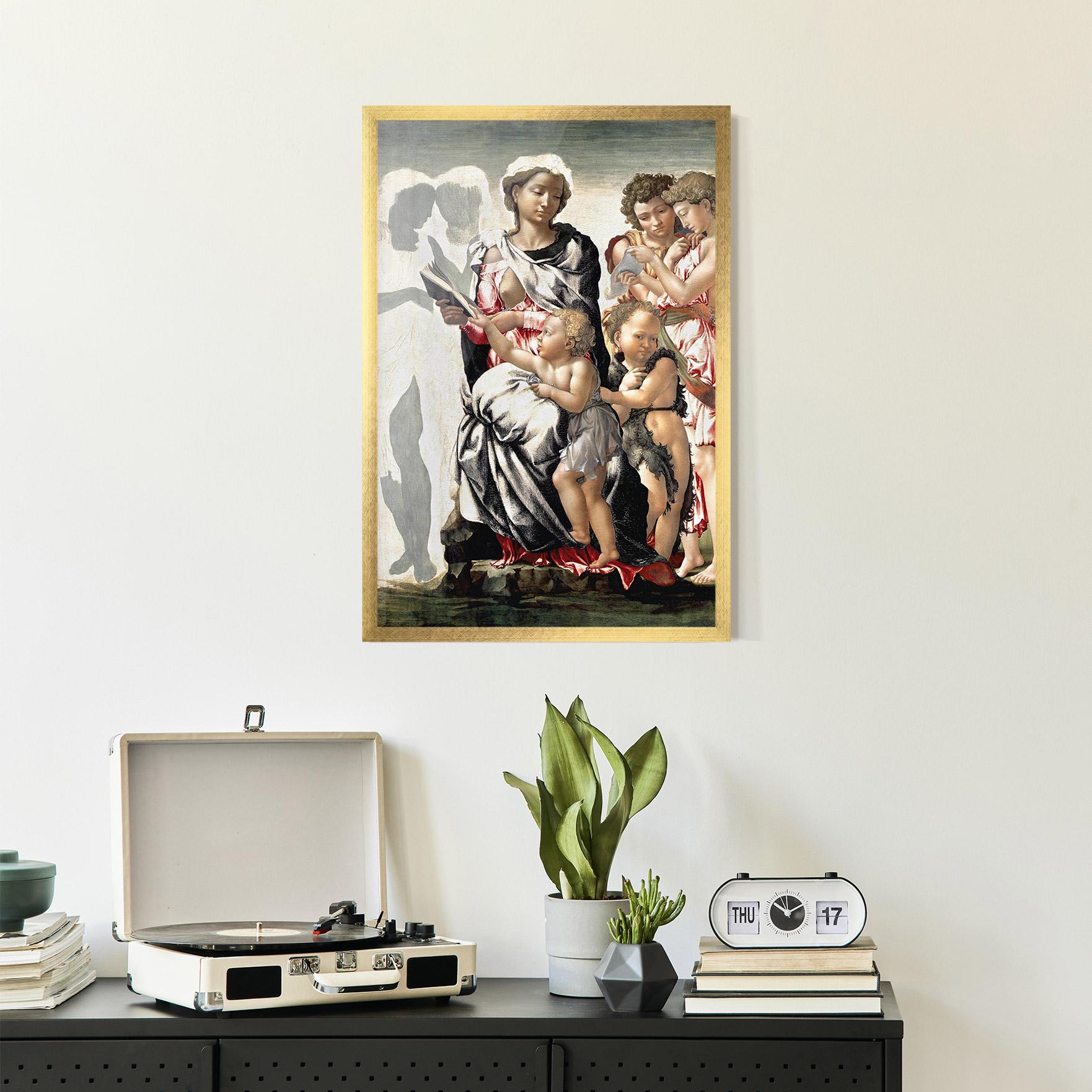 Рамкиран постер Manchester Madonna mockup 2