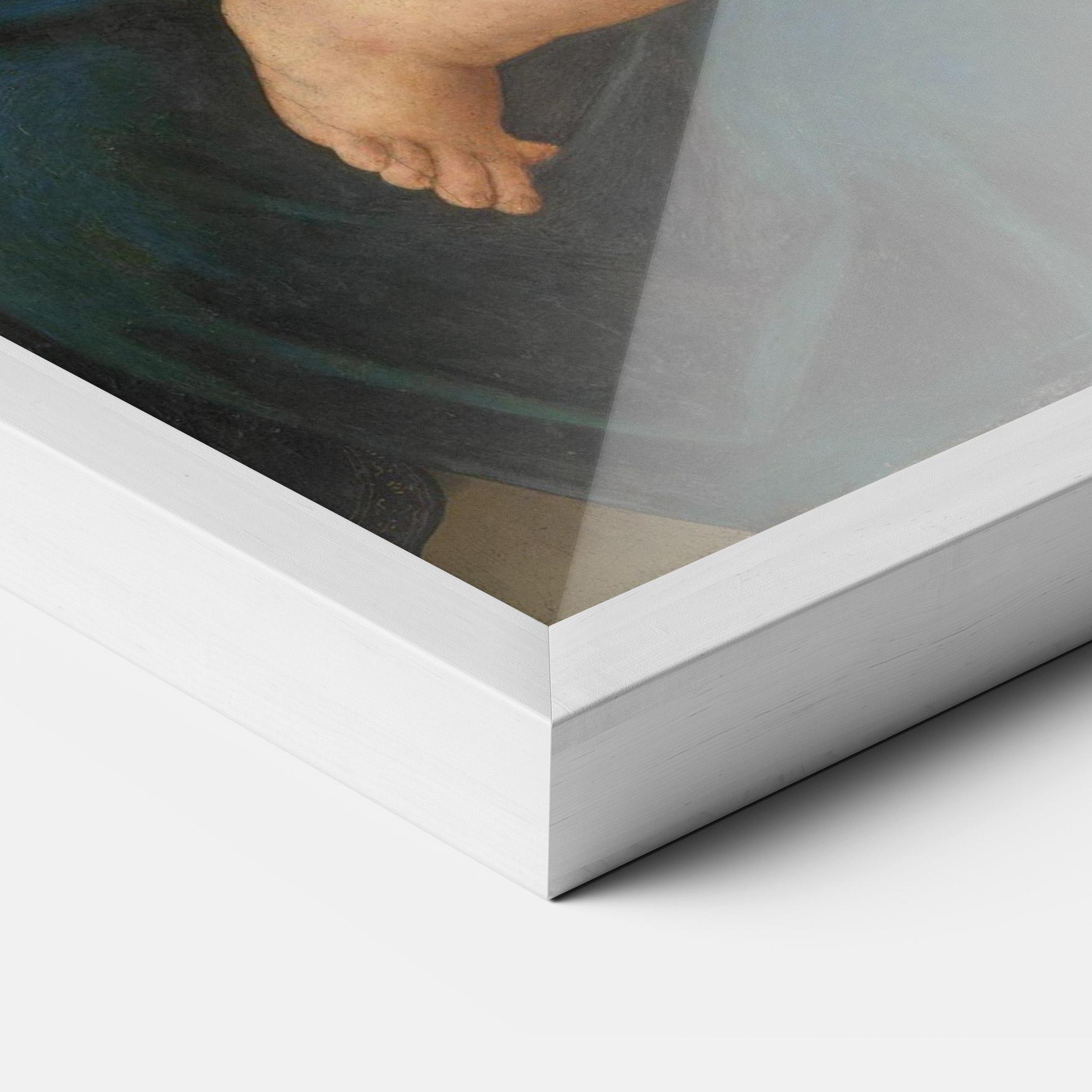 Рамкиран постер Madonna And Child mockup 3