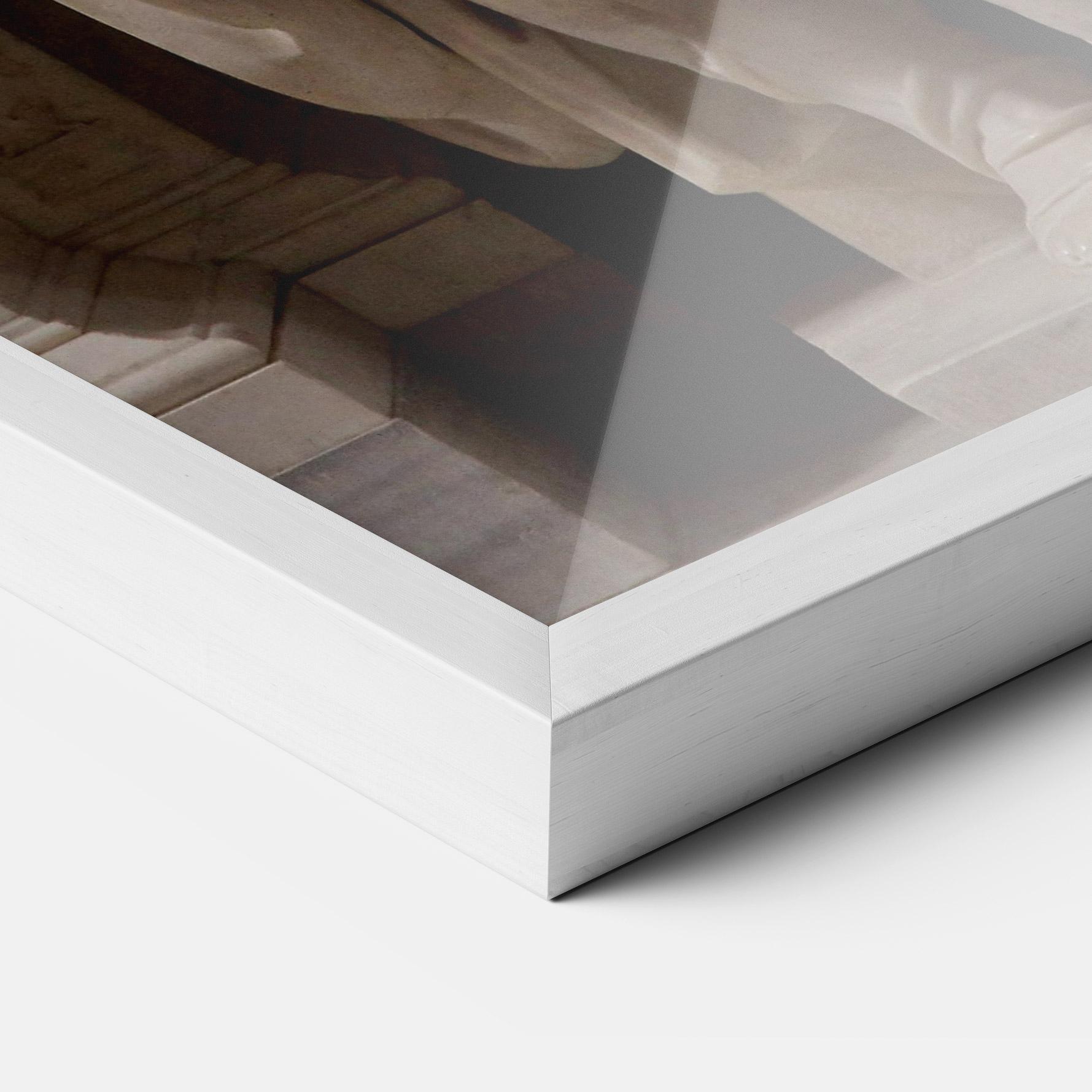 Рамкиран постер Statue Moses mockup 3