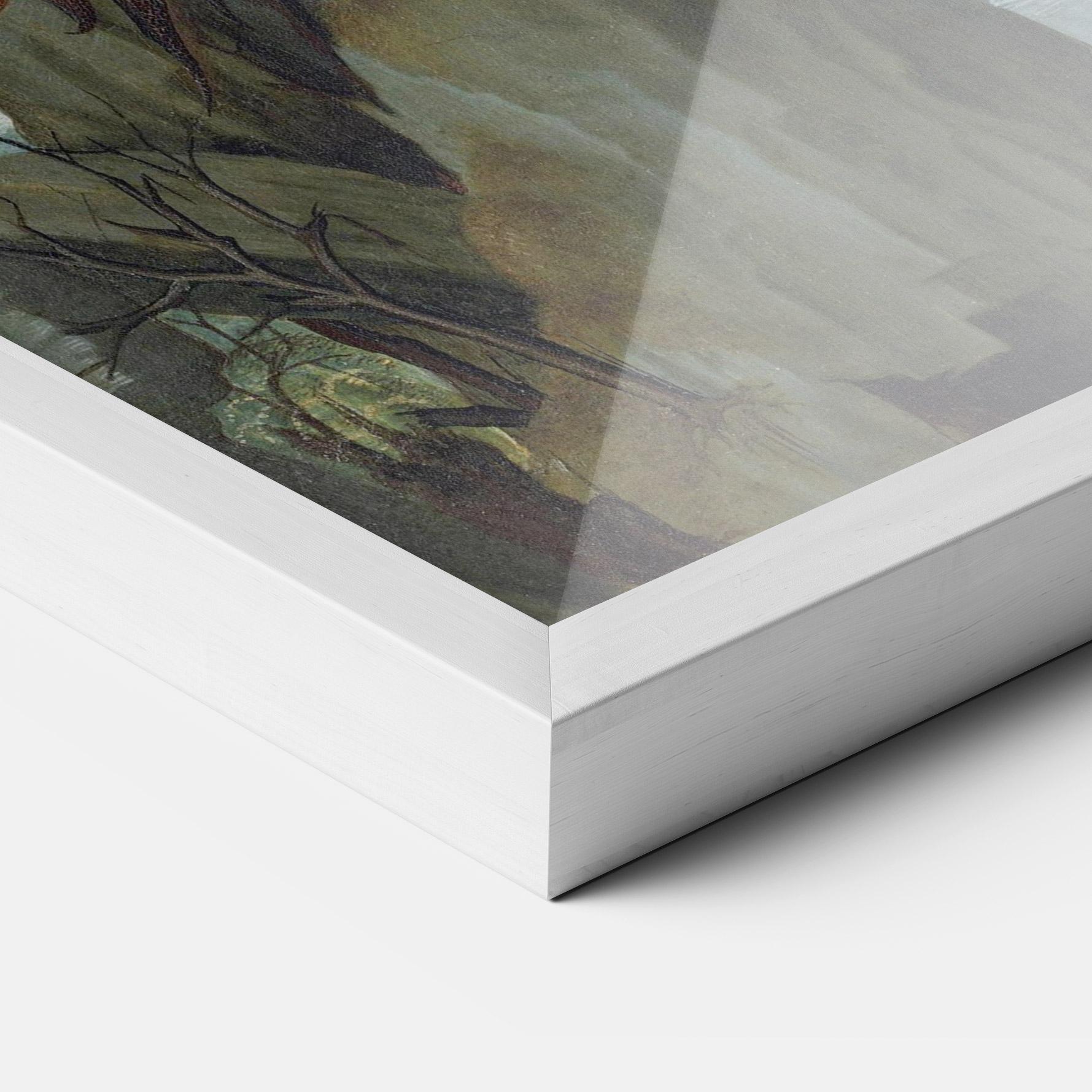 Рамкиран постер Torment Of Saint mockup 3