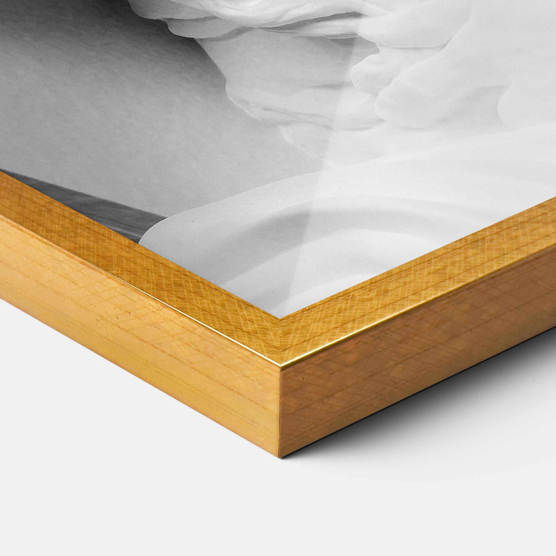 Рамкиран постер Moses Statue mockup 3