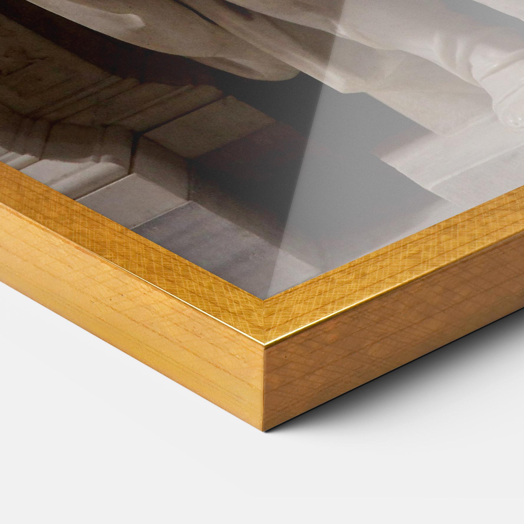 Рамкиран постер Statue Moses mockup 3